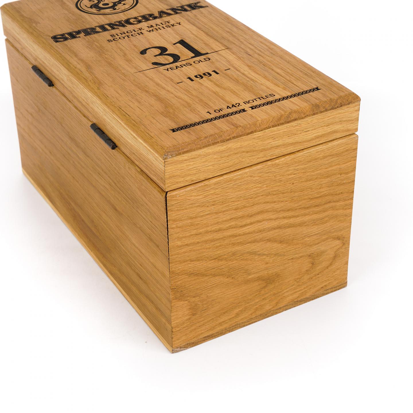 Springbank 云顶 31年 1991-2023 雪莉桶