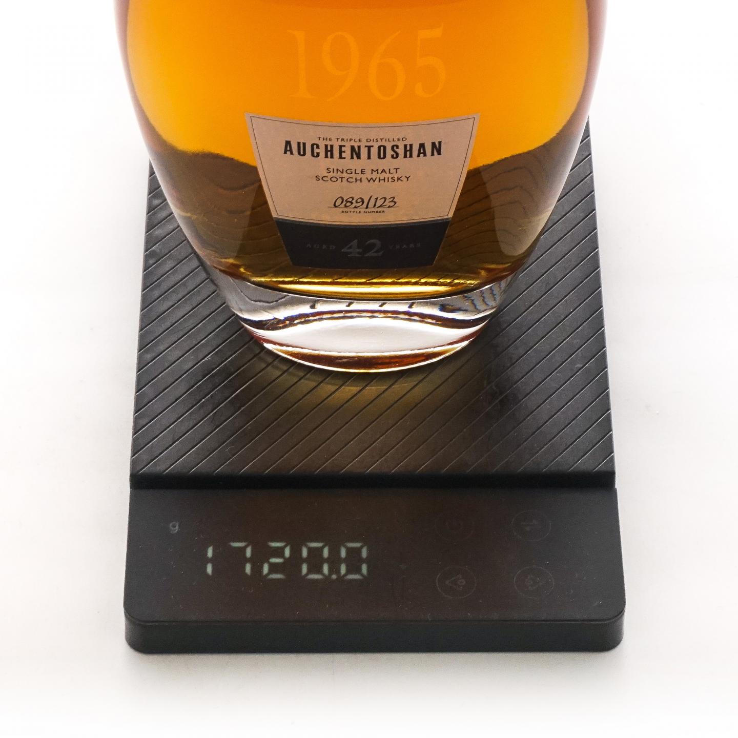 Auchentoshan 欧肯特轩 42年 1965-2008