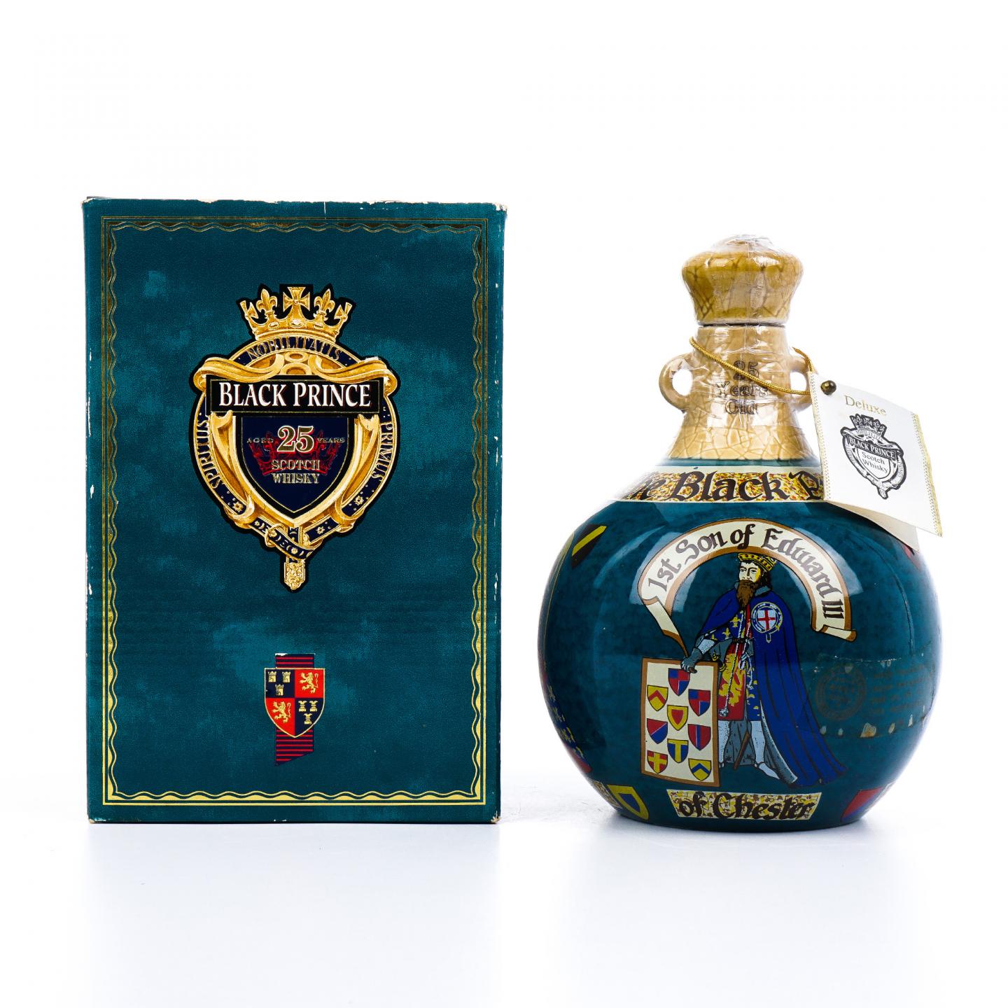 The Black Prince 黑王子 25年 调和 陶瓷瓶