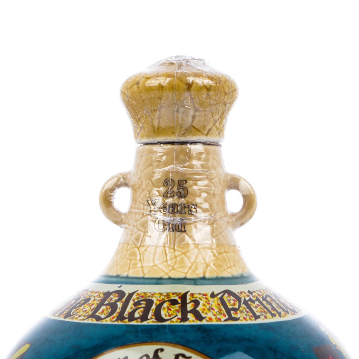The Black Prince 黑王子 25年 调和 陶瓷瓶