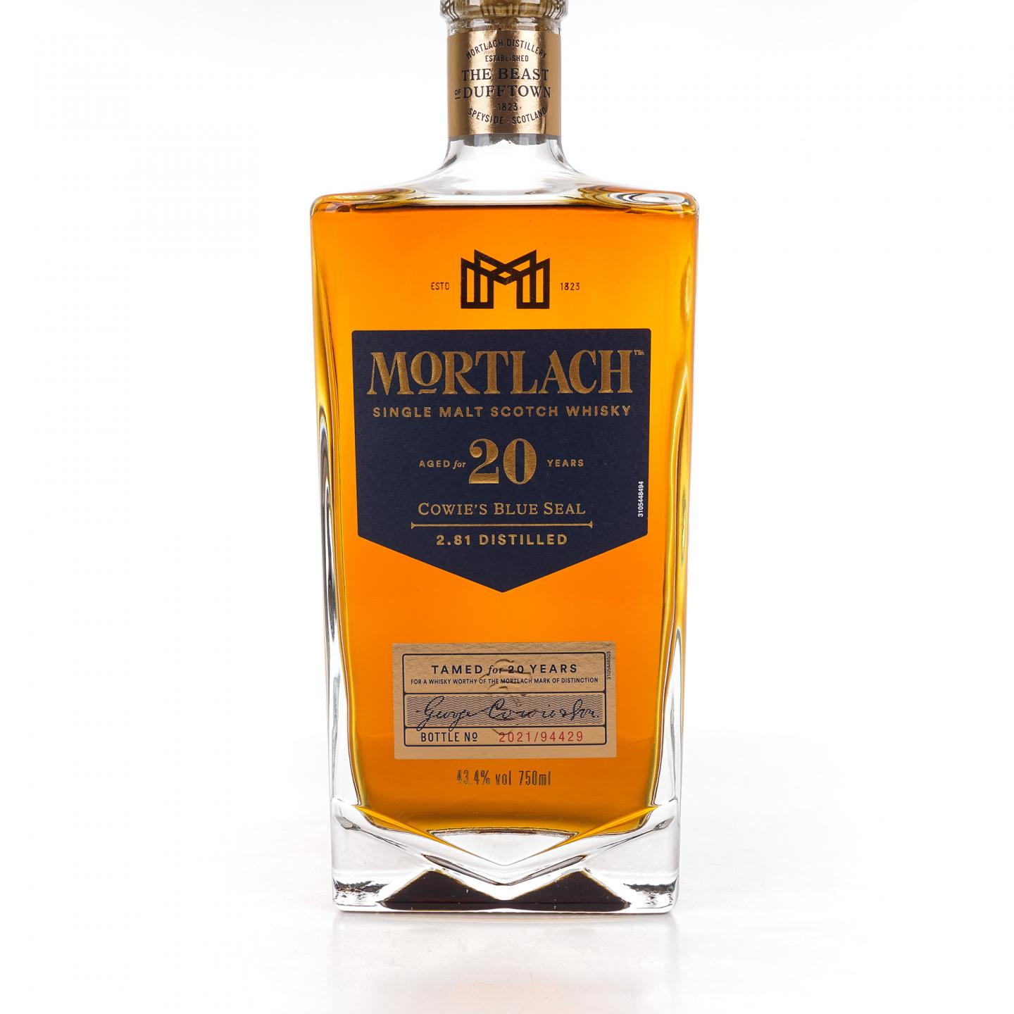 Mortlach 慕赫 20年 2021 Cowie's Blue Seal 750ml 行货