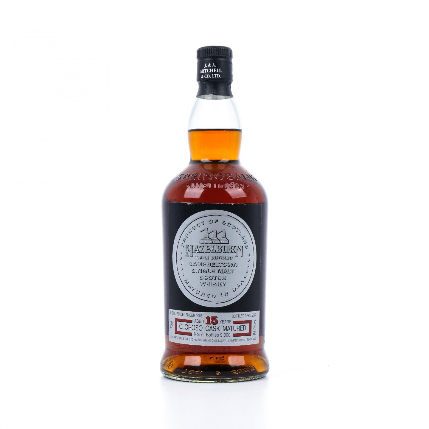 Hazelburn 哈索本 15年 2006-2022 Oloroso雪莉桶