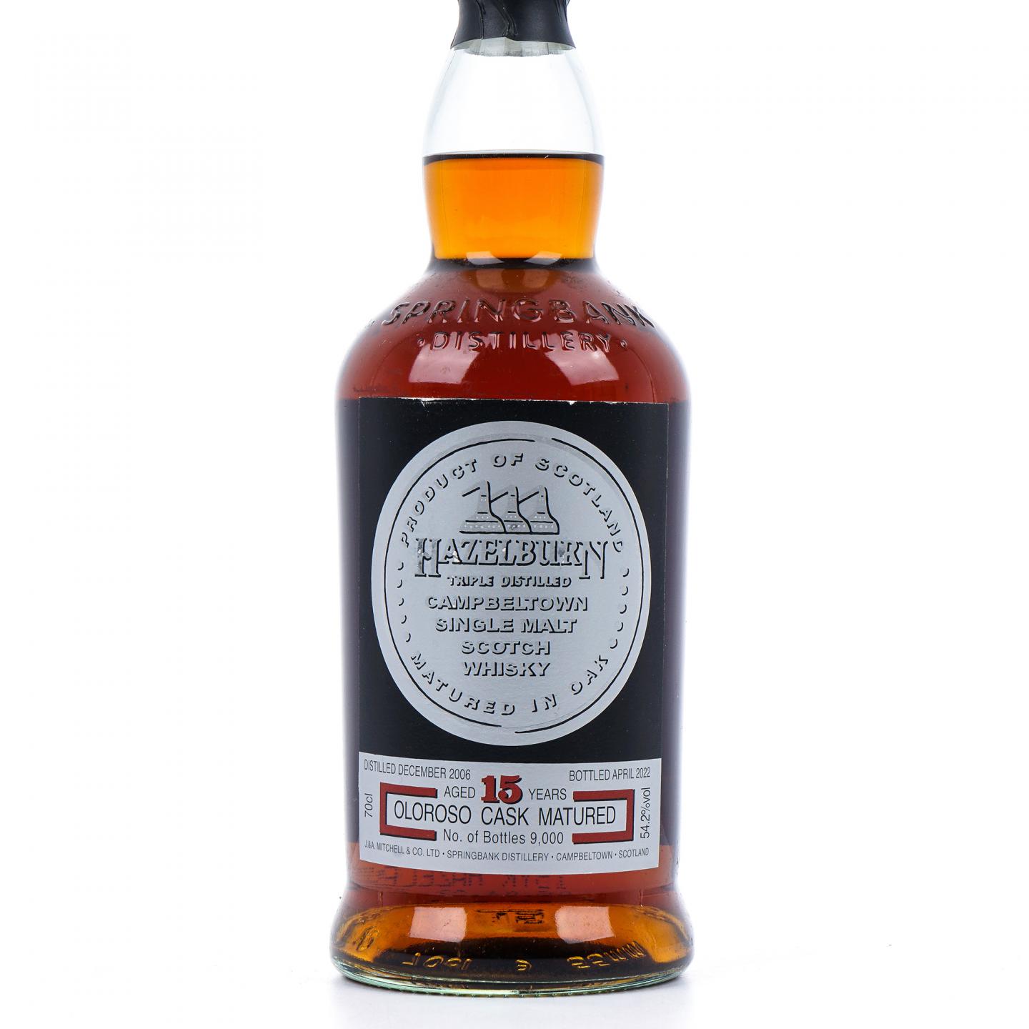 Hazelburn 哈索本 15年 2006-2022 Oloroso雪莉桶