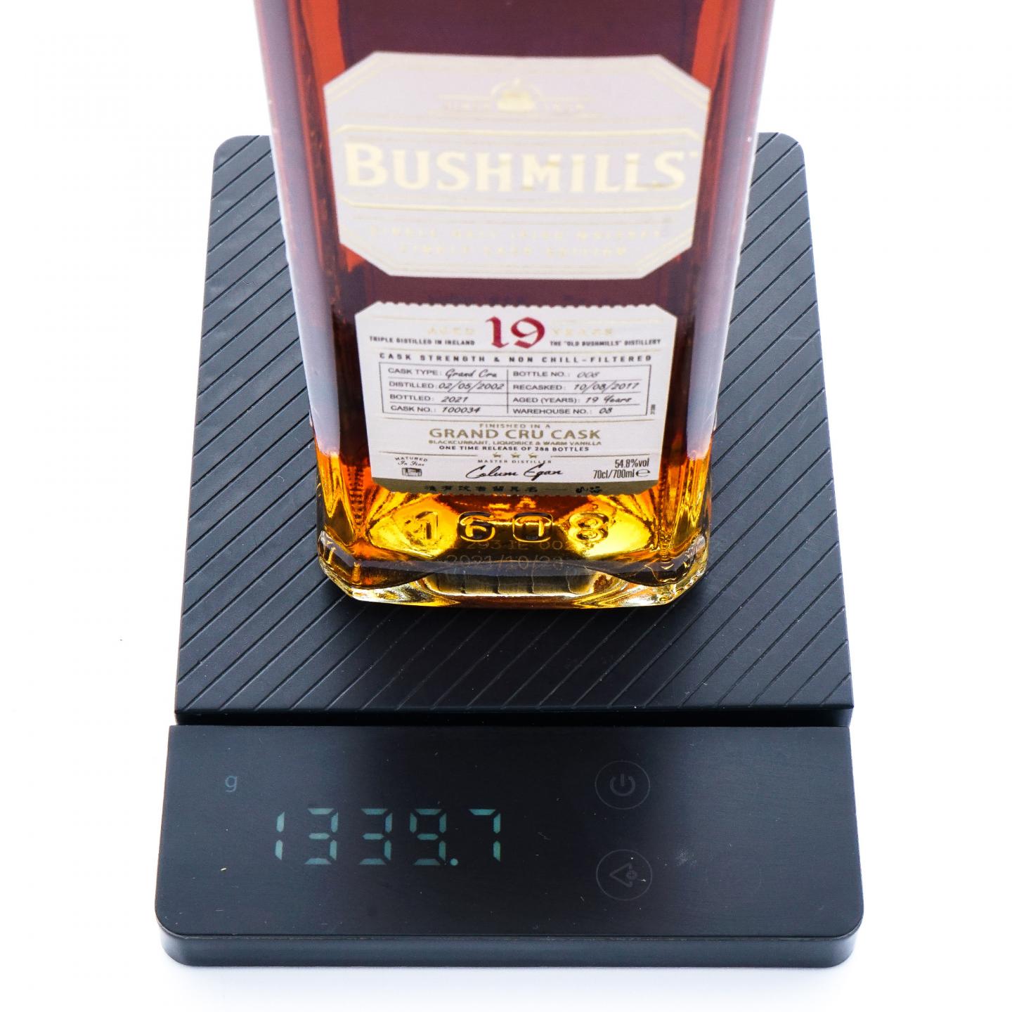 Bushmills 布什米尔 19年 2002-2021 单桶#100034