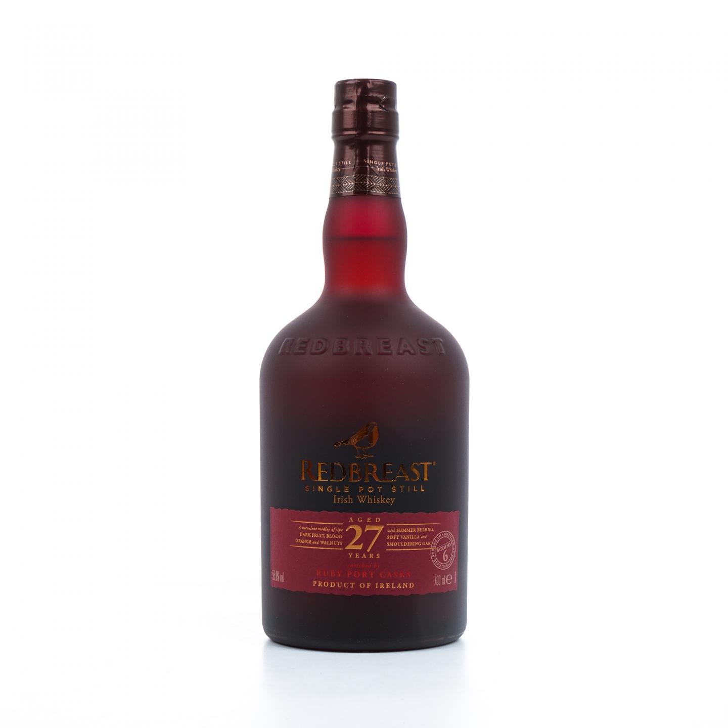 Redbreast 知更鸟 27年 Batch 6