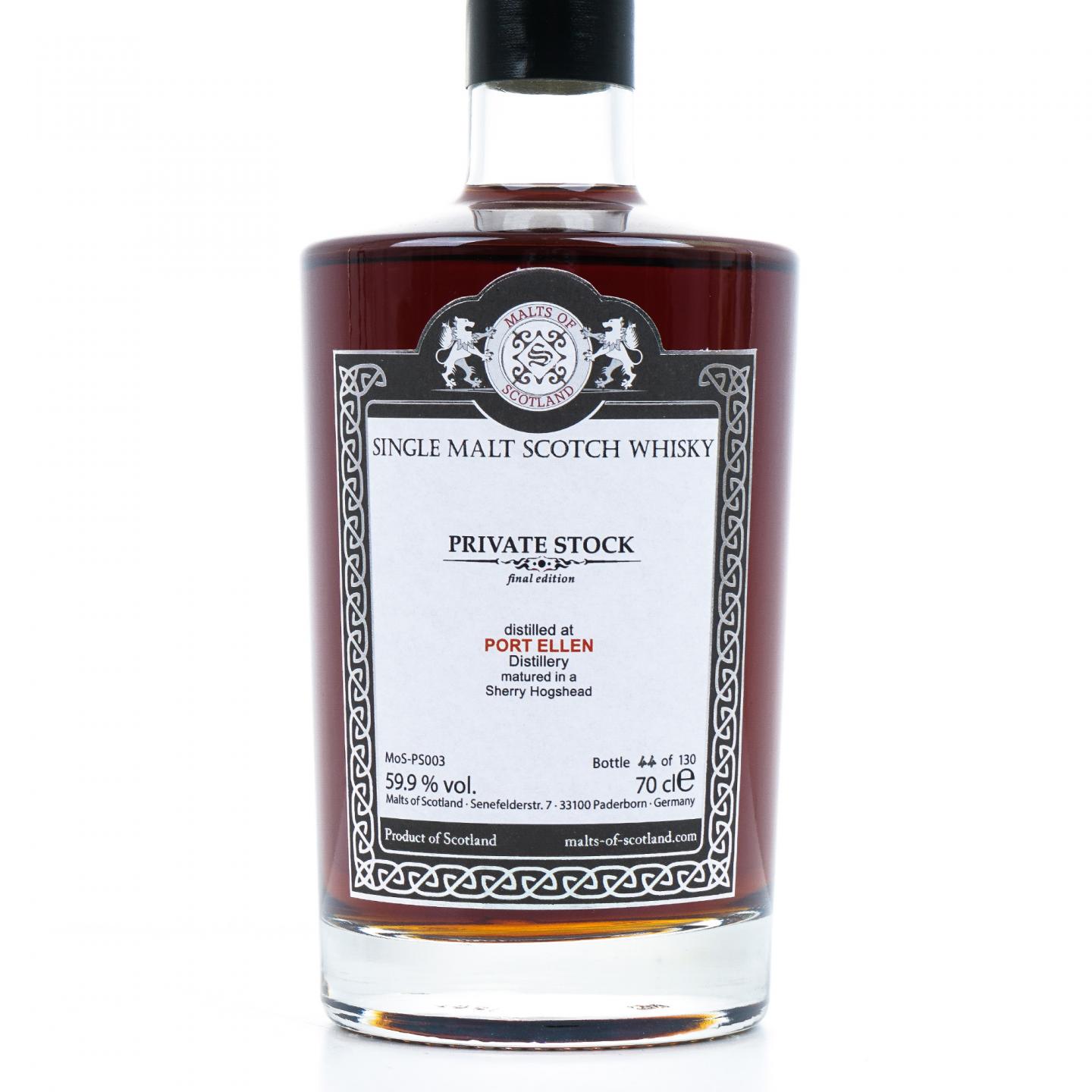 Port Ellen 波特艾伦 Private Stock 雪莉桶 MoS