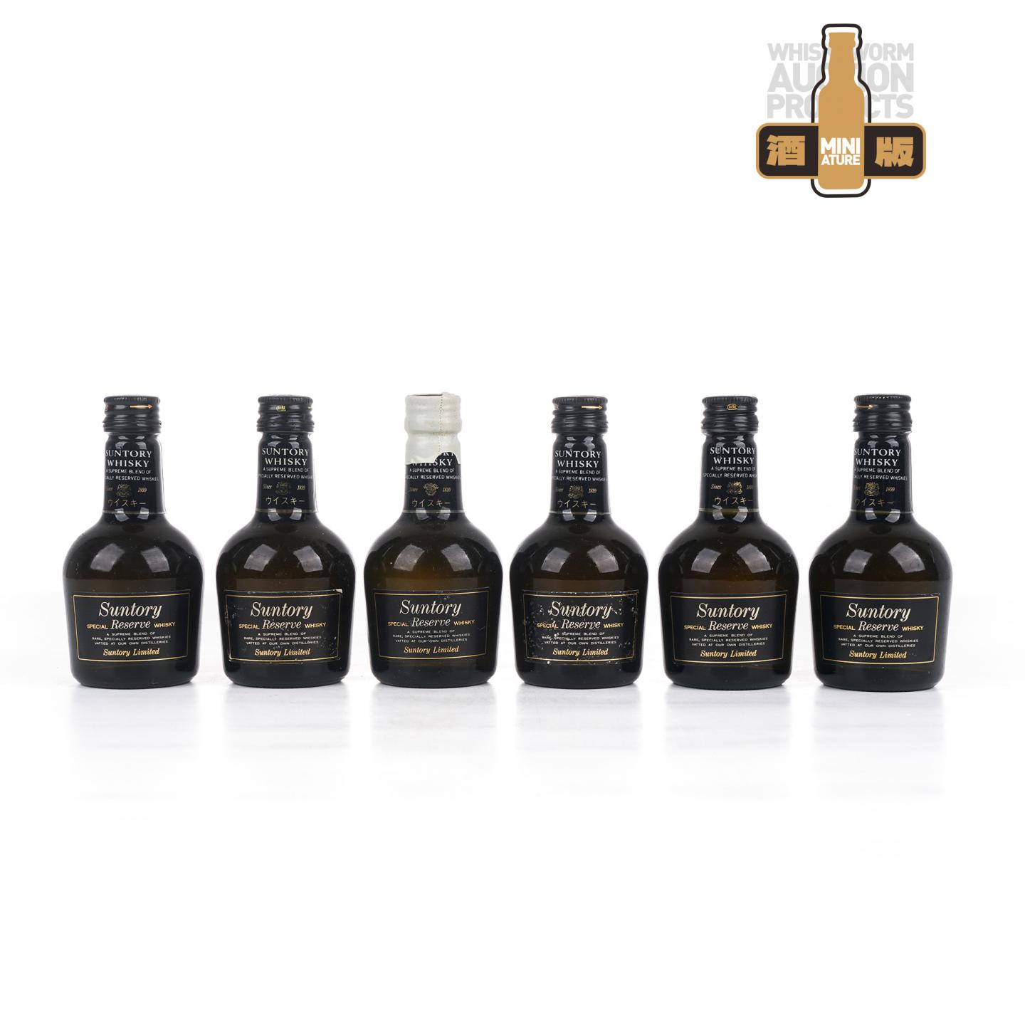 【酒版】三得利 Special Reserve 金花/金狮标 50ml*6