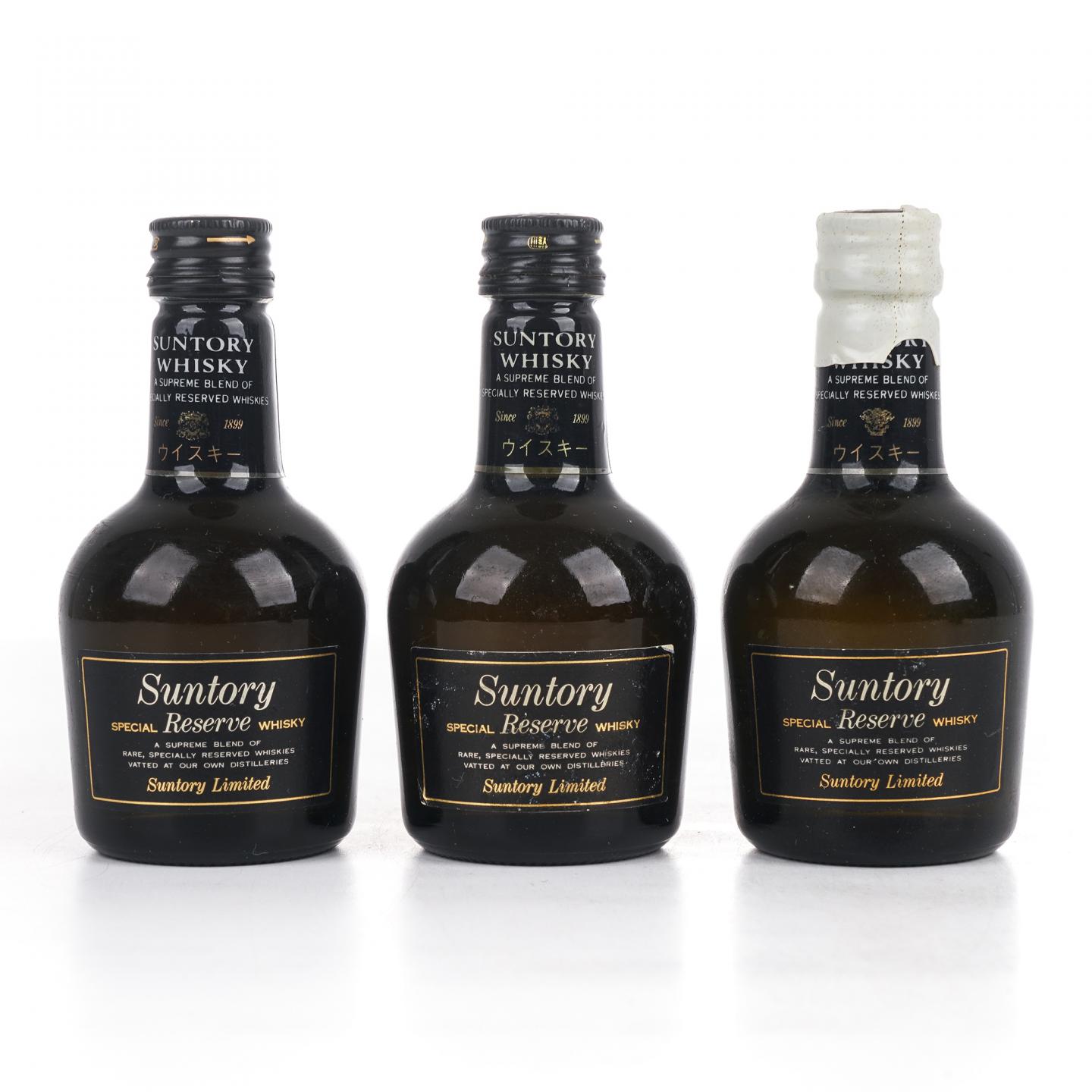 【酒版】三得利 Special Reserve 金花/金狮标 50ml*6