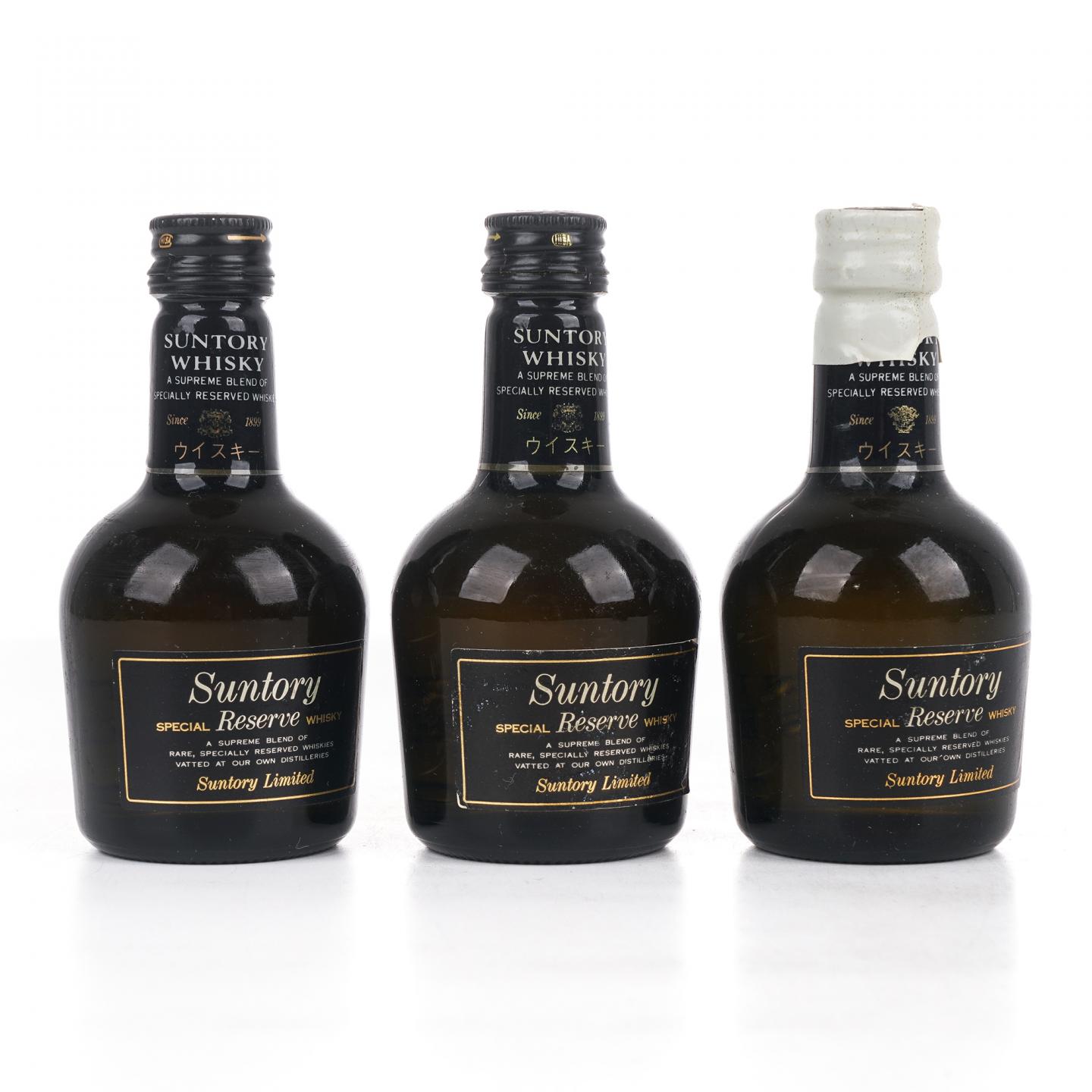 【酒版】三得利 Special Reserve 金花/金狮标 50ml*6