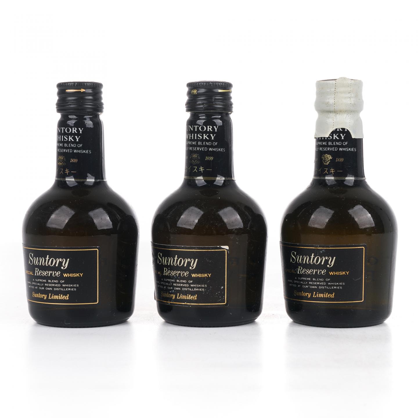 【酒版】三得利 Special Reserve 金花/金狮标 50ml*6