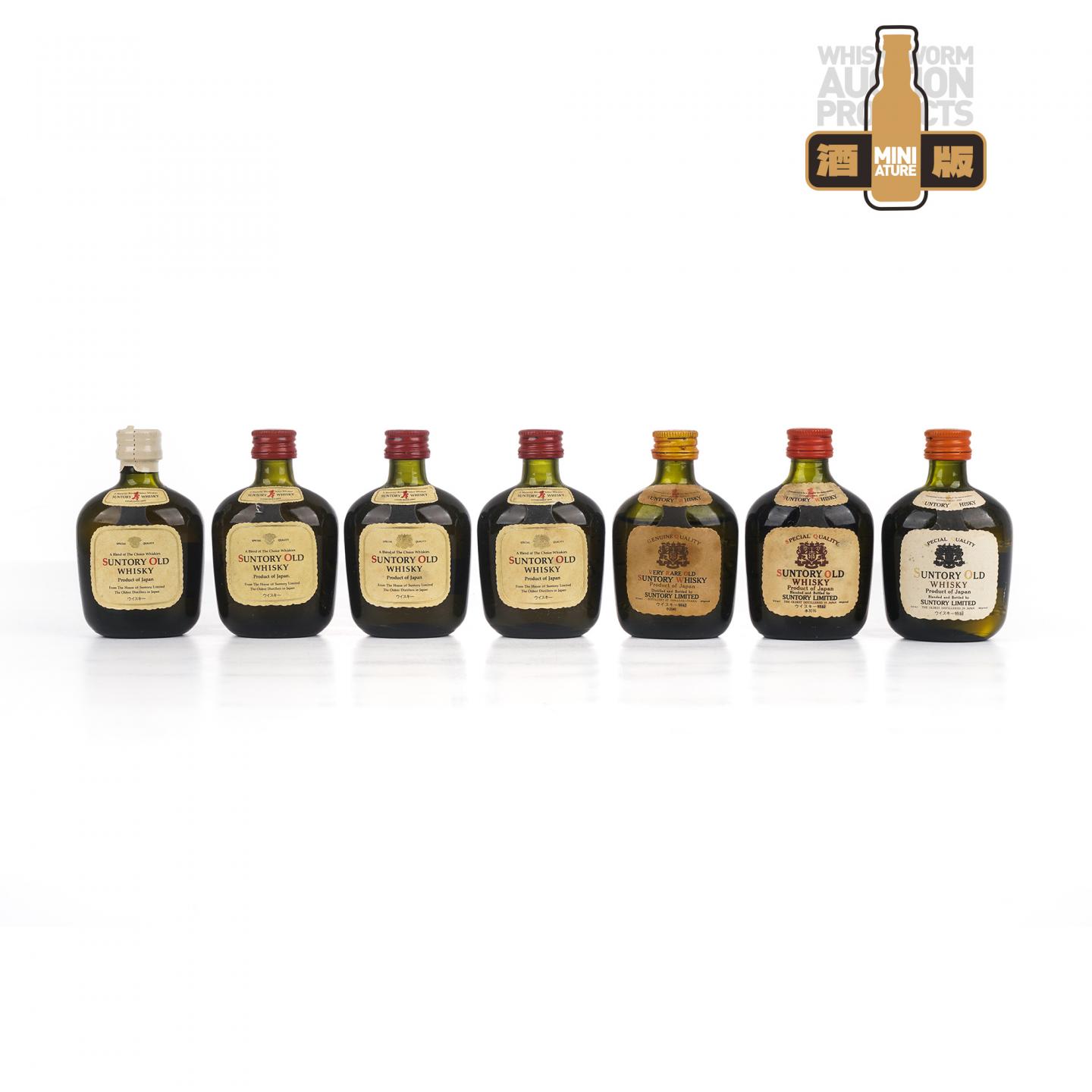 【酒版】三得利 OLD寿瓶 金狮标/金花标 50ml*7