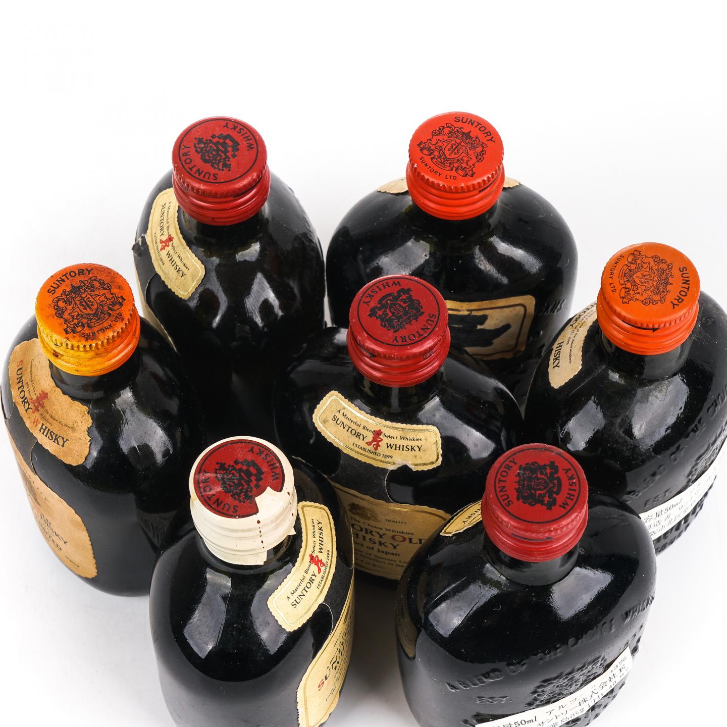 【酒版】三得利 OLD寿瓶 金狮标/金花标 50ml*7