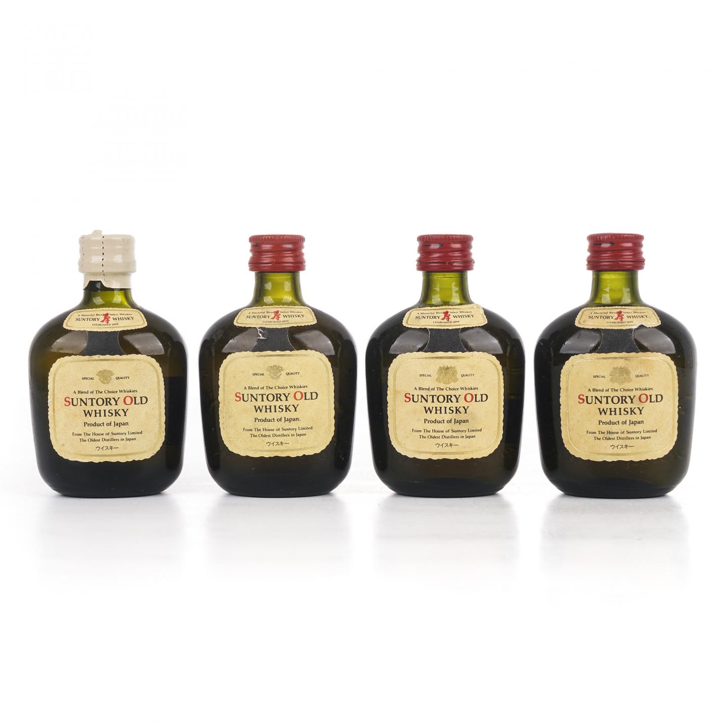 【酒版】三得利 OLD寿瓶 金狮标/金花标 50ml*7