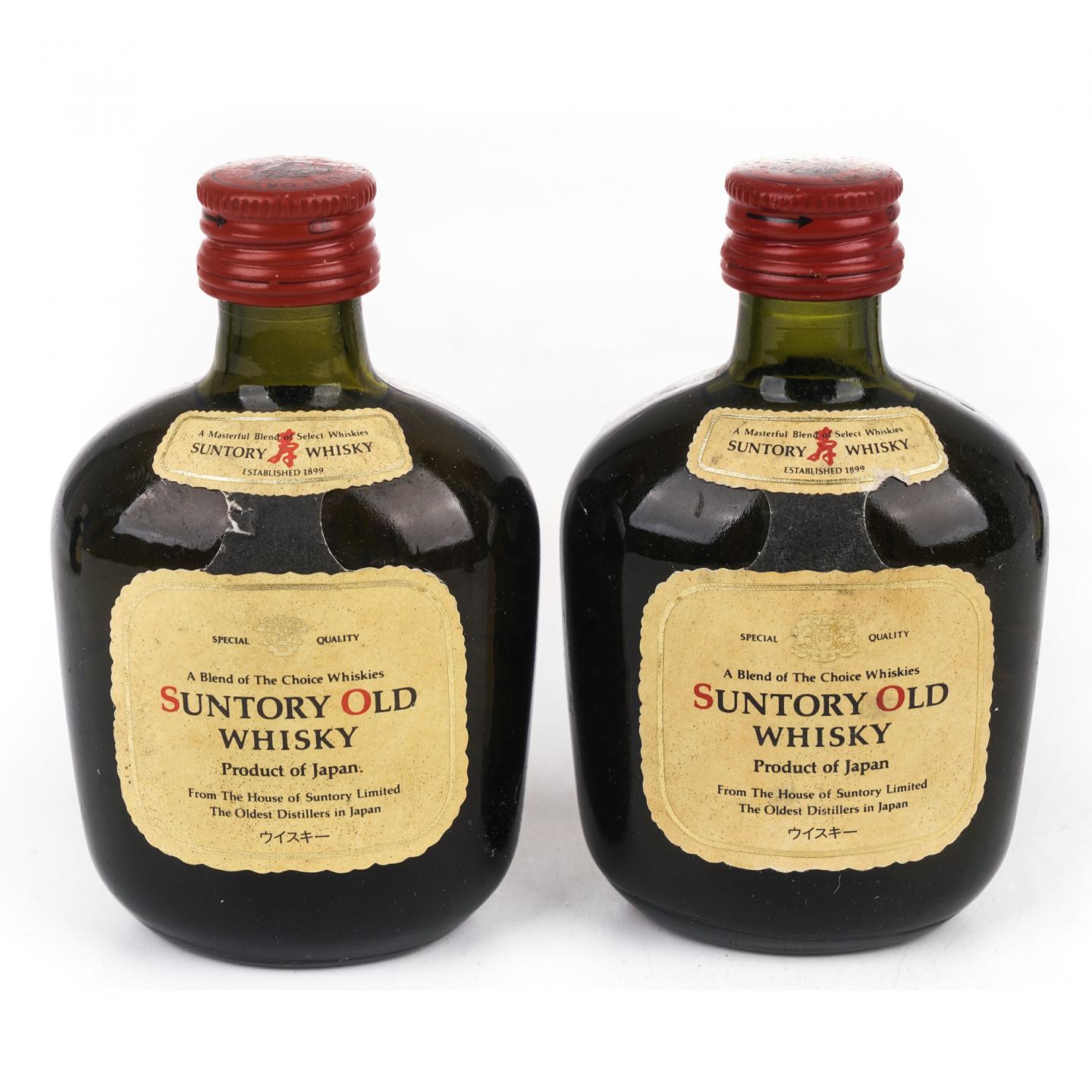 【酒版】三得利 OLD寿瓶 金狮标/金花标 50ml*7