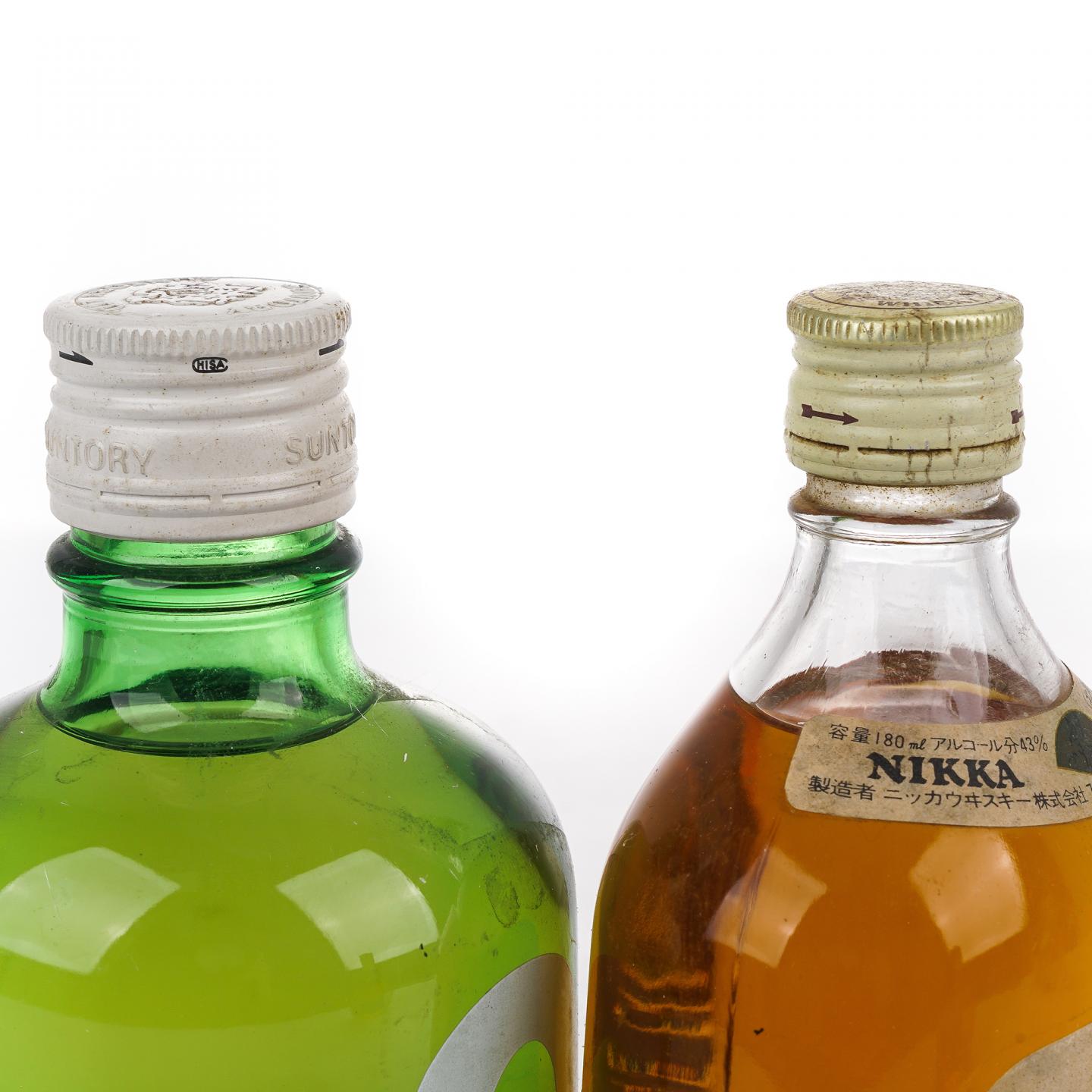 【中样】三得利/Nikka/Kirin 日本老酒 5支组