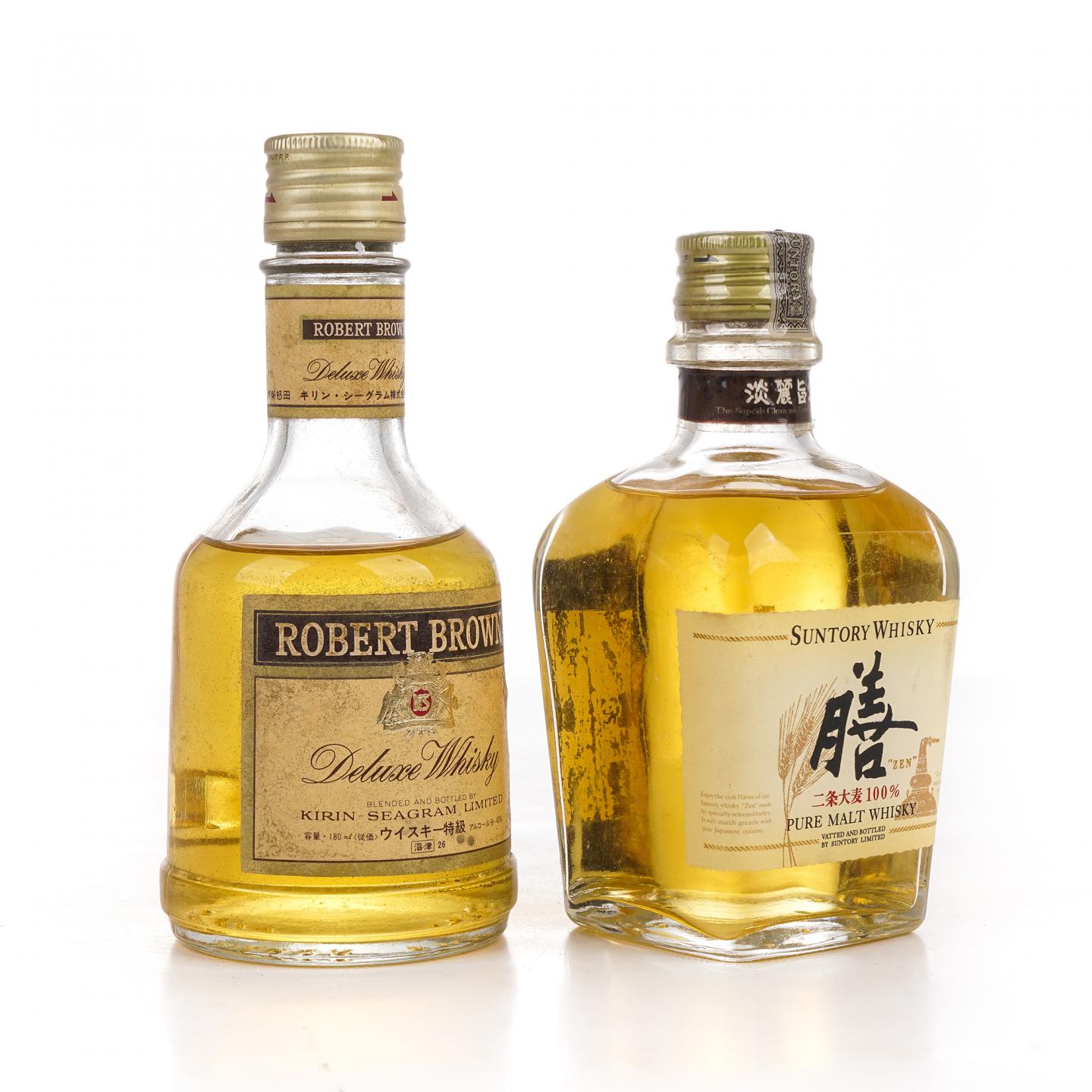 【中样】三得利/Nikka/Kirin 日本老酒 5支组