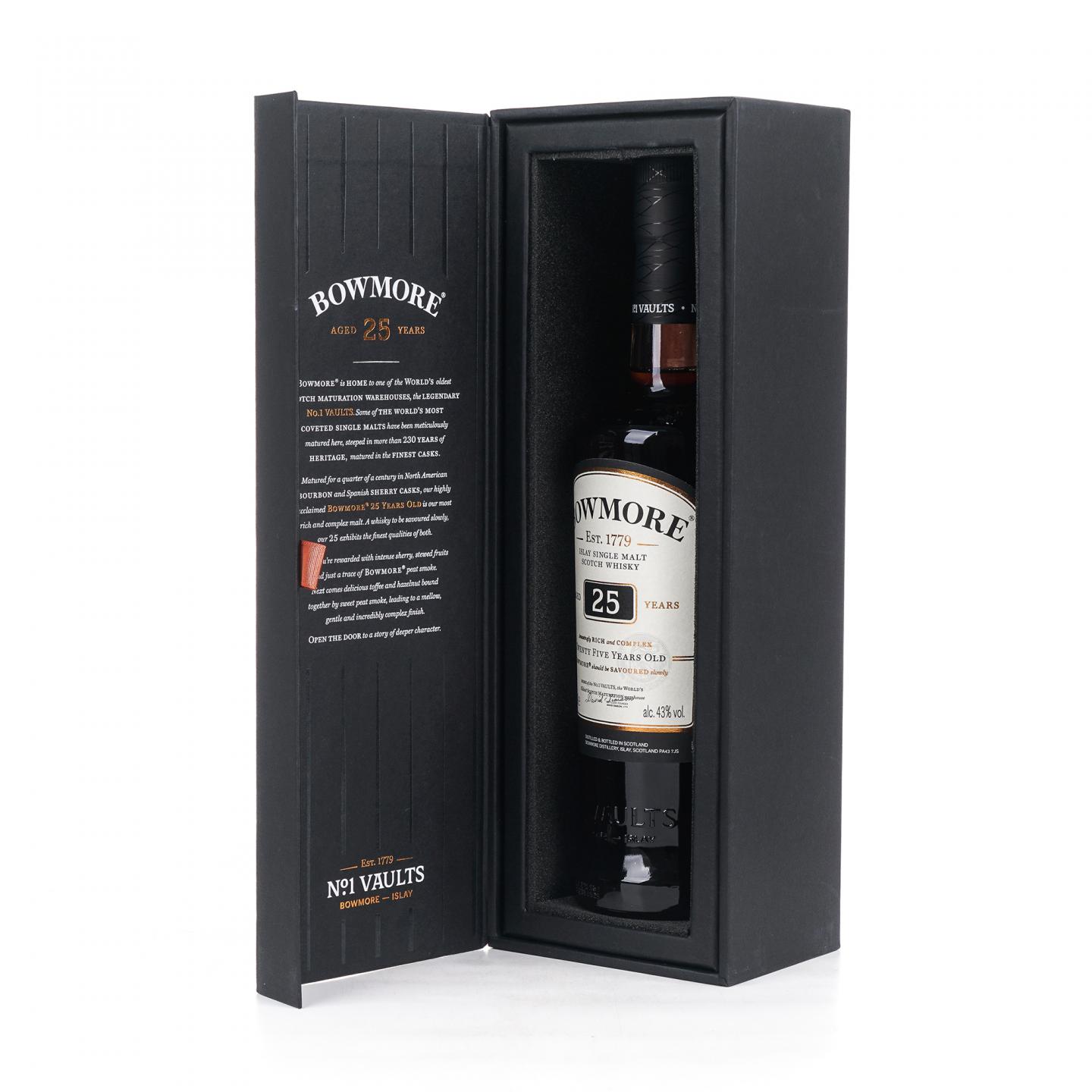 Bowmore 波摩 25年 黑盒