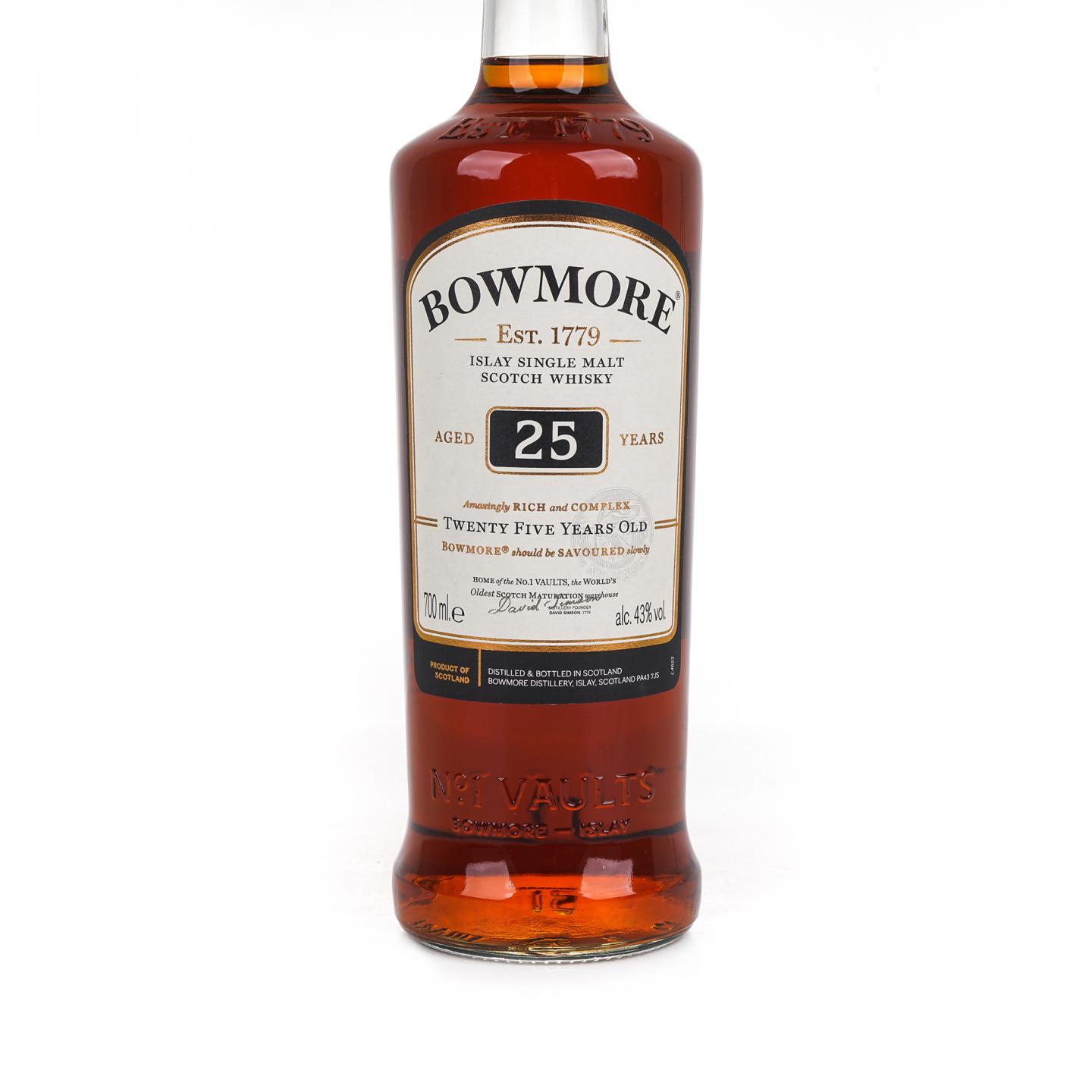 Bowmore 波摩 25年 黑盒