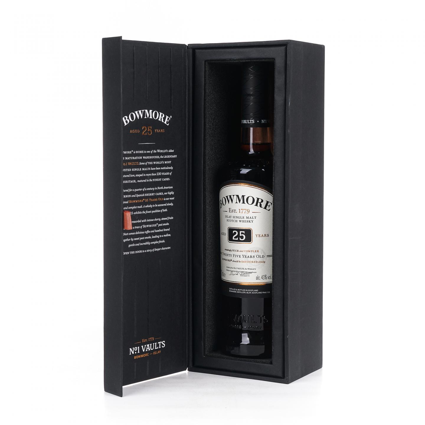 Bowmore 波摩 25年 700ml 黑盒