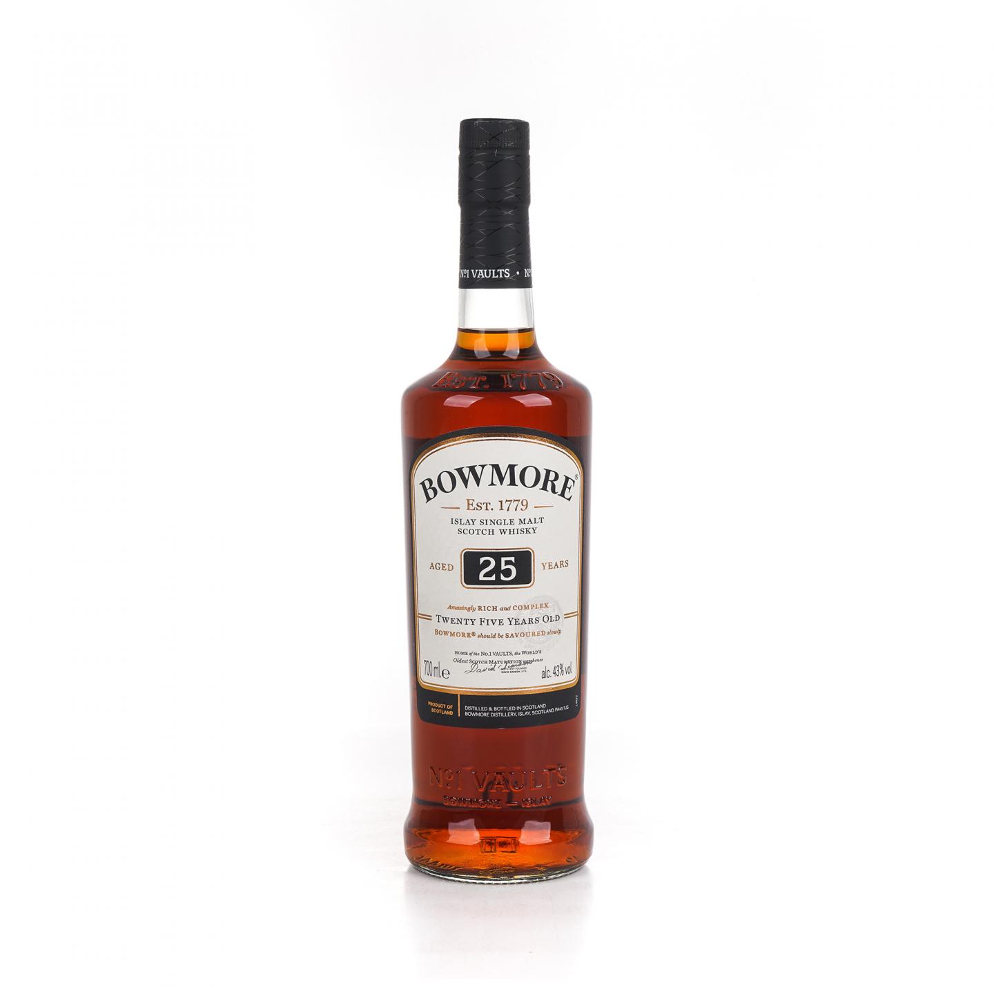 Bowmore 波摩 25年 700ml 黑盒