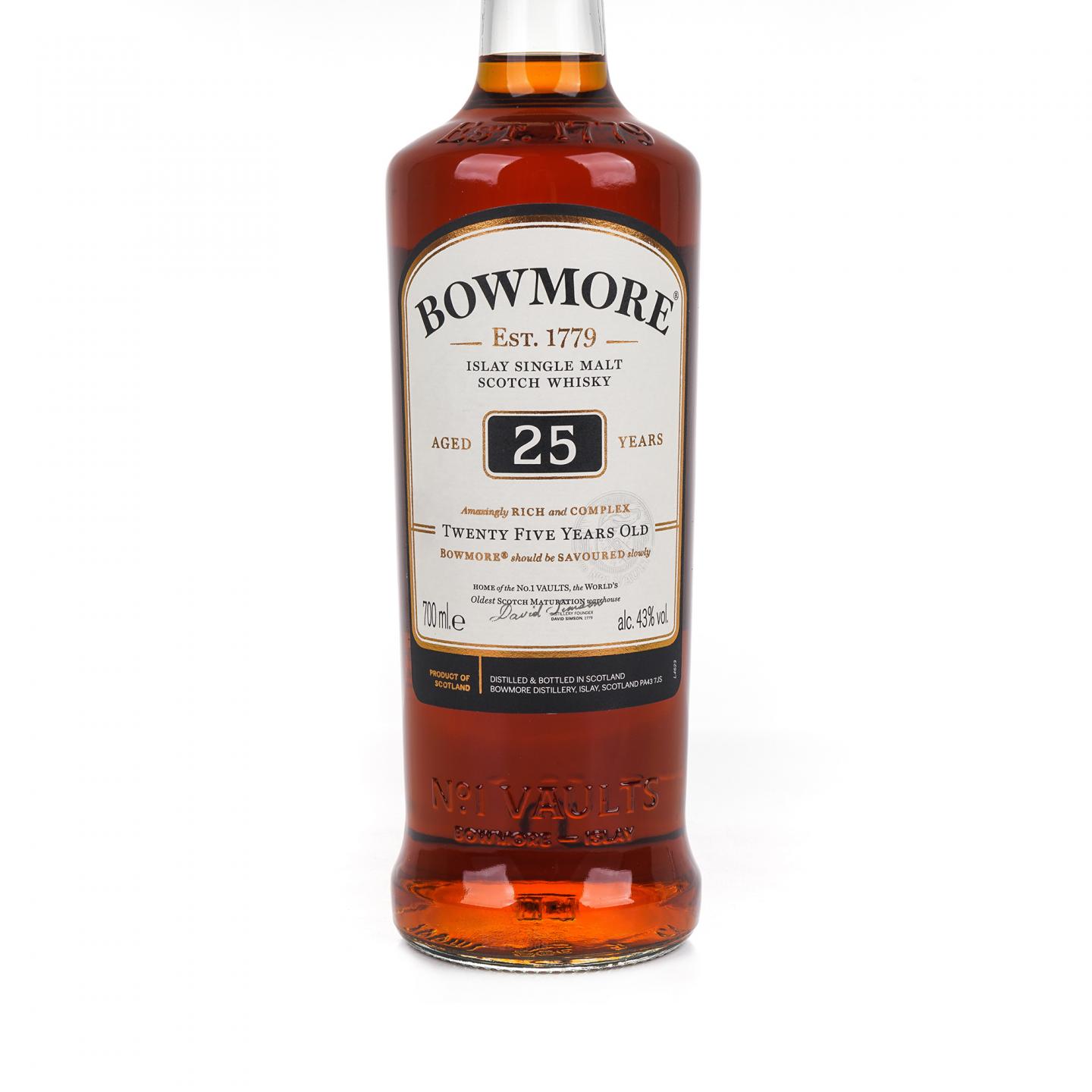 Bowmore 波摩 25年 700ml 黑盒