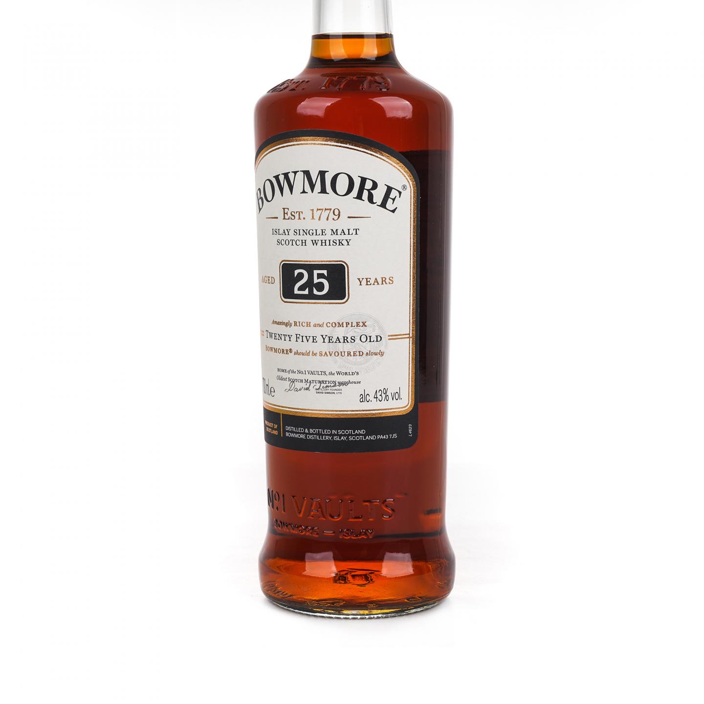 Bowmore 波摩 25年 700ml 黑盒
