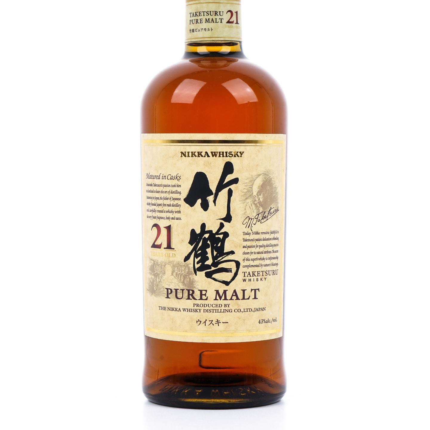Nikka 竹鹤 21年 Pure Malt 43%