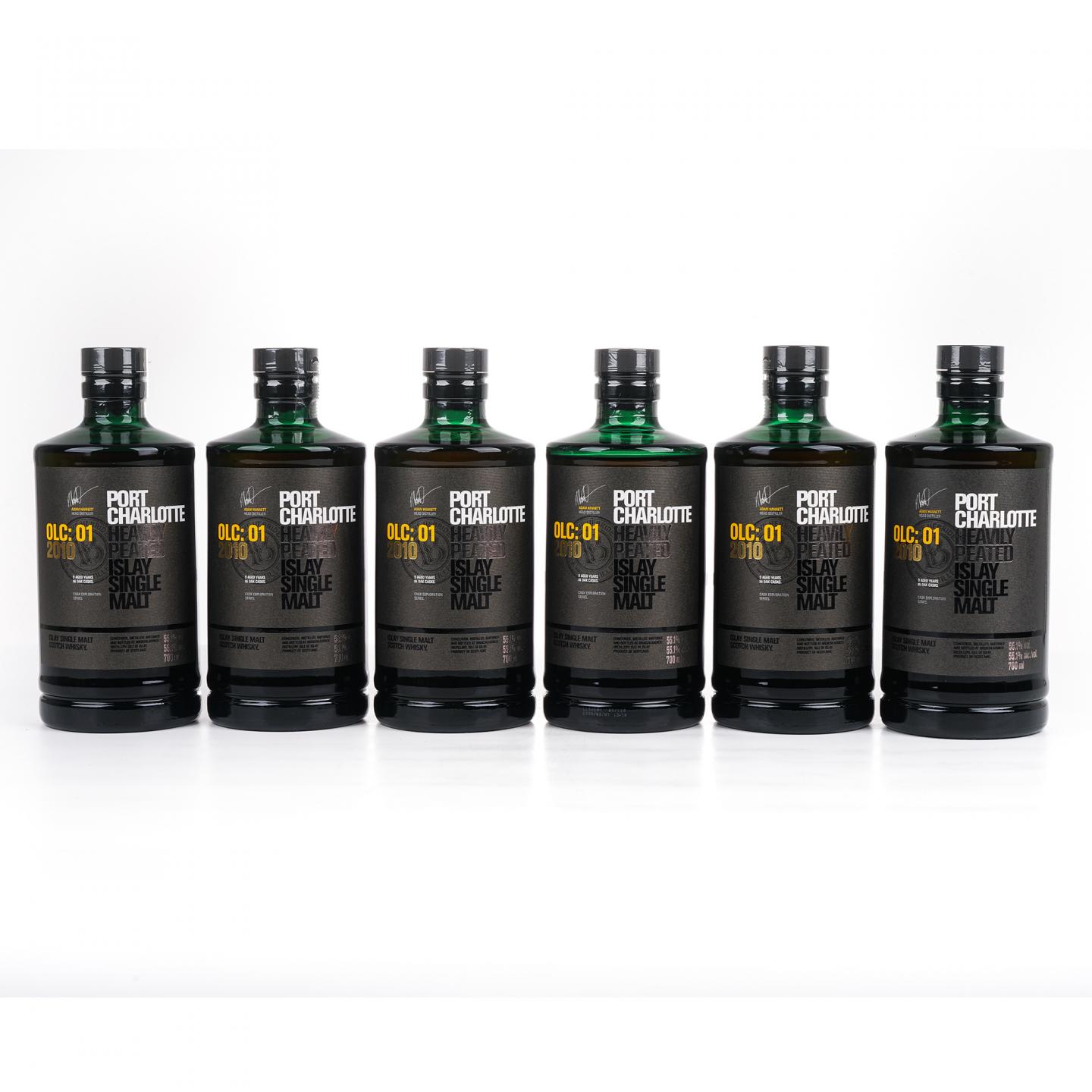 Bruichladdich 布赫拉迪 波夏 9年 2010 重泥煤 6瓶组