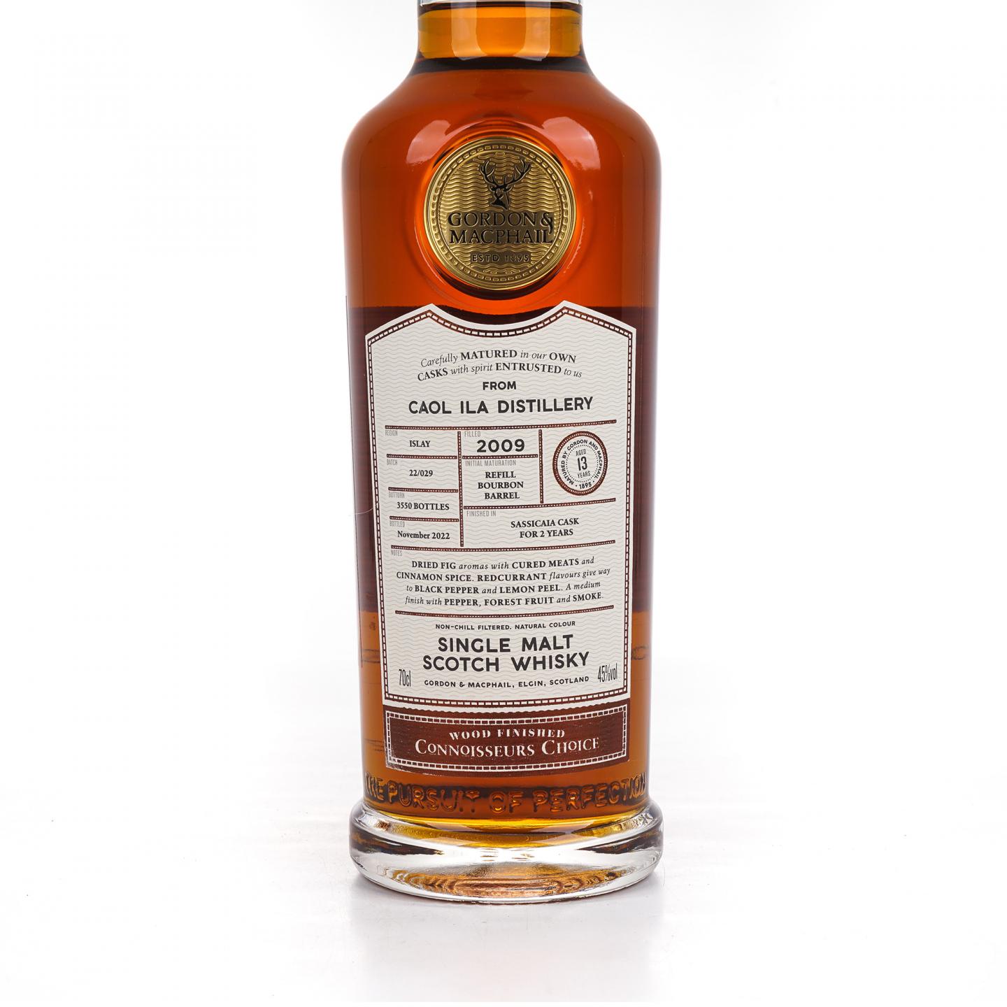 Caol Ila 卡尔里拉 13年 2009-2022 GM Sassicaia葡萄酒桶后熟