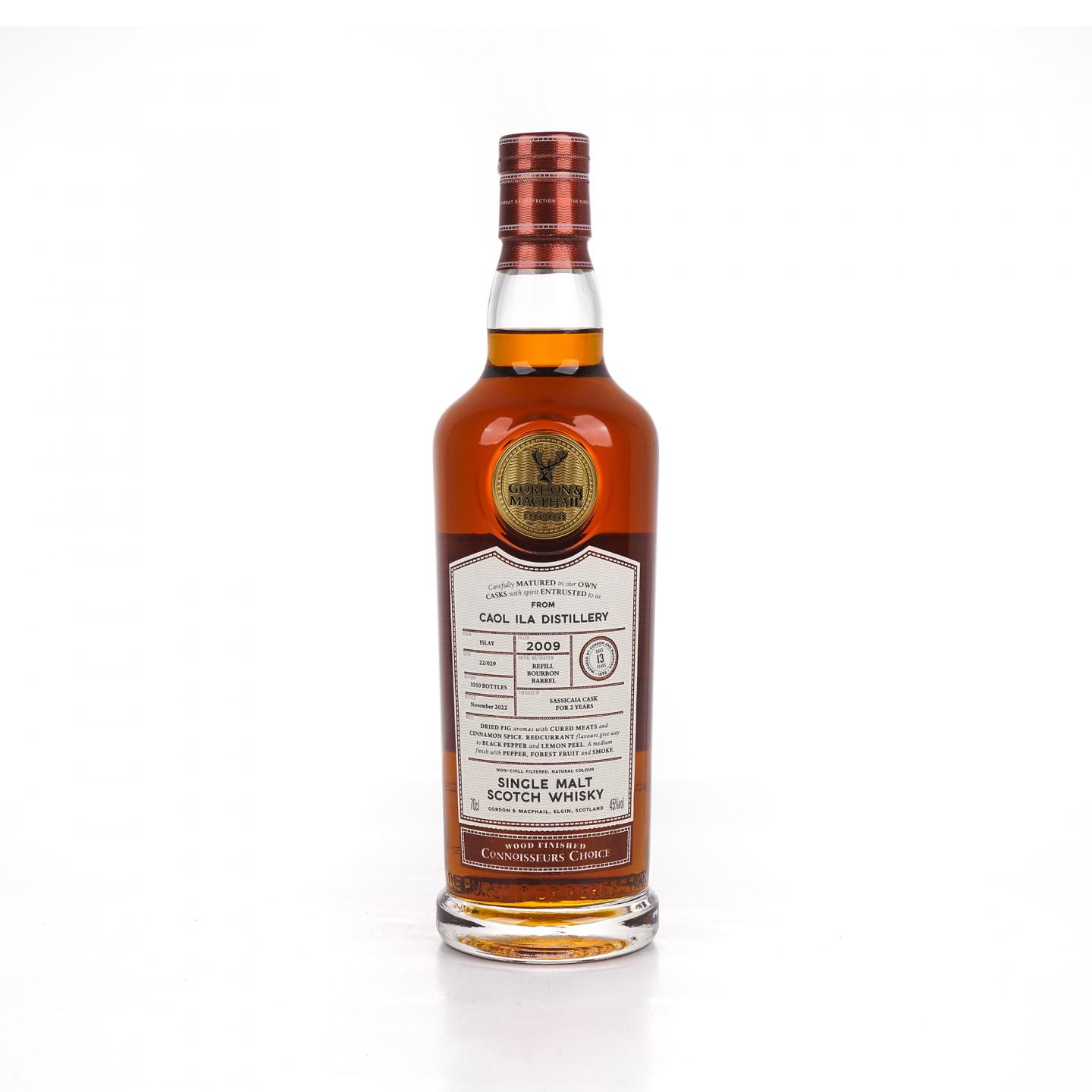 Caol Ila 卡尔里拉 13年 2009-2022 Sassicaia葡萄酒桶后熟 GM