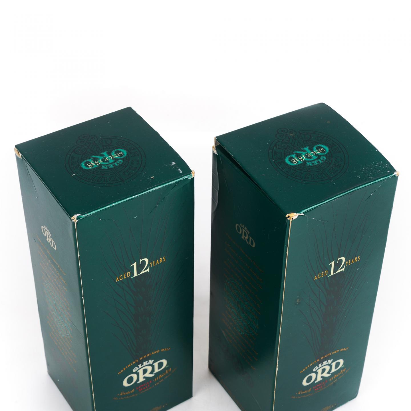 Glen Ord 格兰奥德 12年 旧版 绿盒装 2瓶组