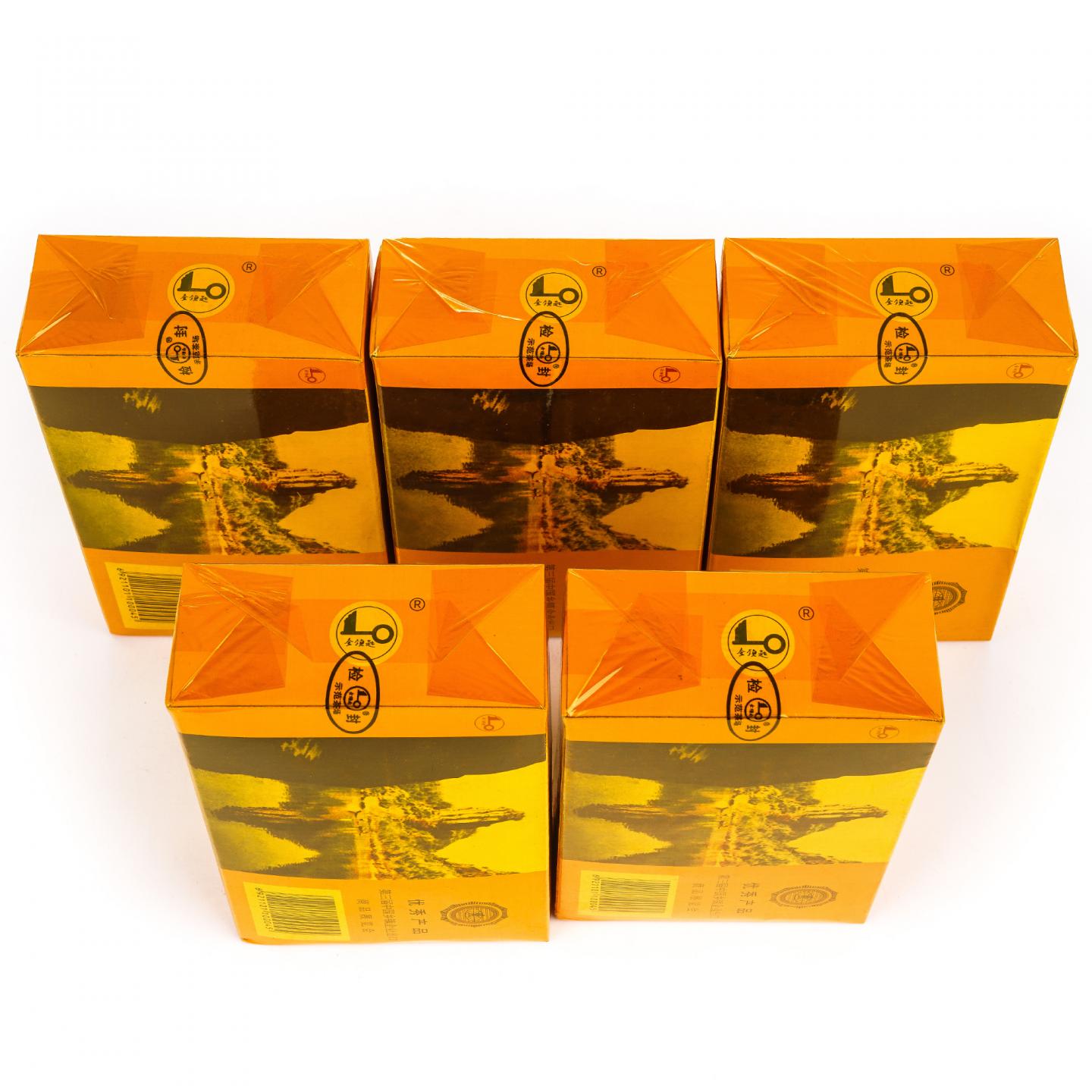 2003年 福建武夷山市示范茶场 一级老枞水仙 5盒组*100克