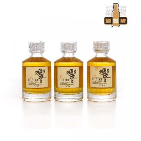 【酒版】响 17年 3支组*50ml