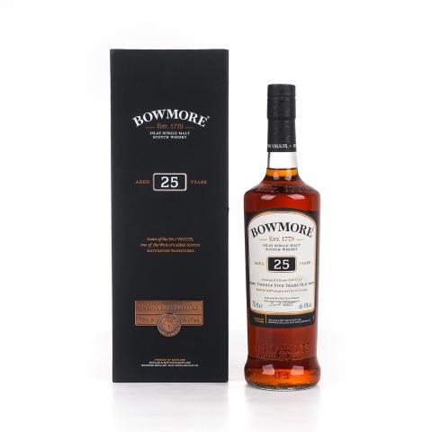Bowmore 波摩 25年 700ml 黑盒