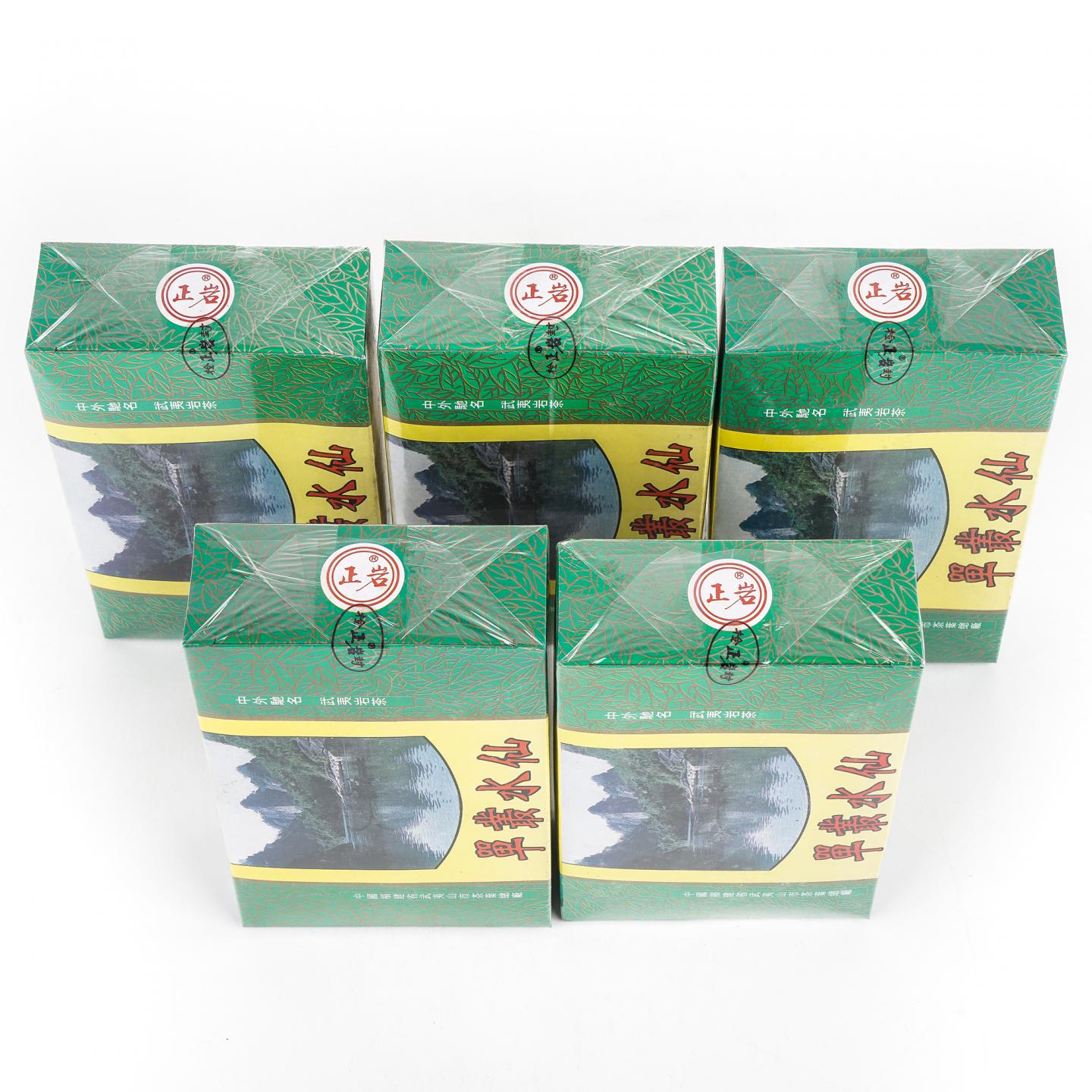 1997年 武夷山市茶叶总厂精制 正岩特级单枞水仙 5盒组*100克