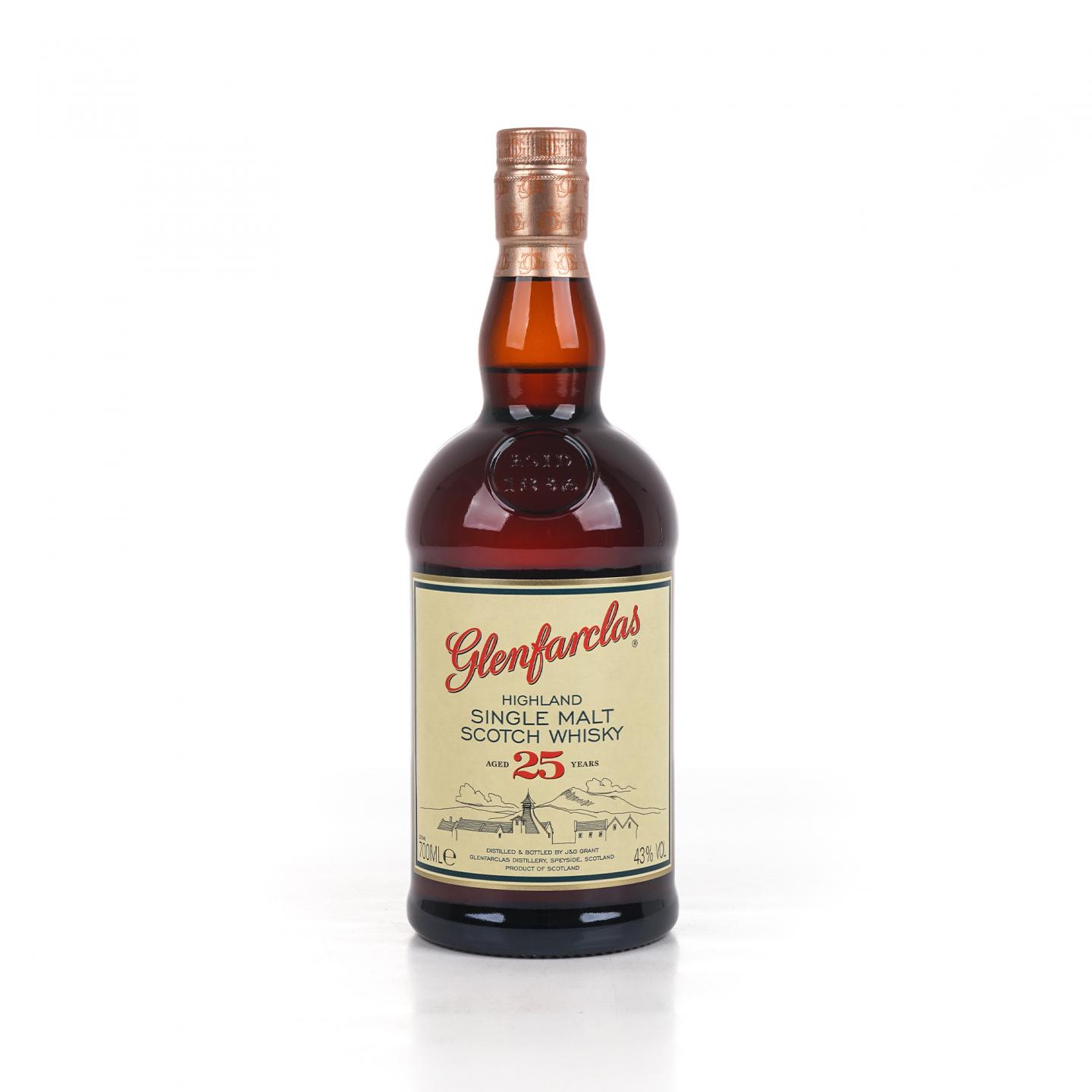 Glenfarclas 格兰花格 25年 单麦 圆筒 43%Vol.