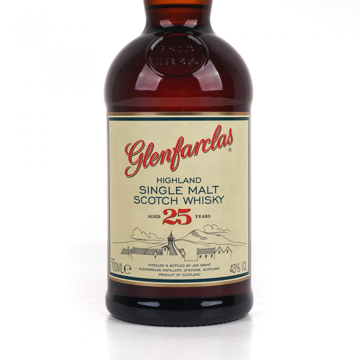 Glenfarclas 格兰花格 25年 单一麦芽 圆筒 43%Vol.