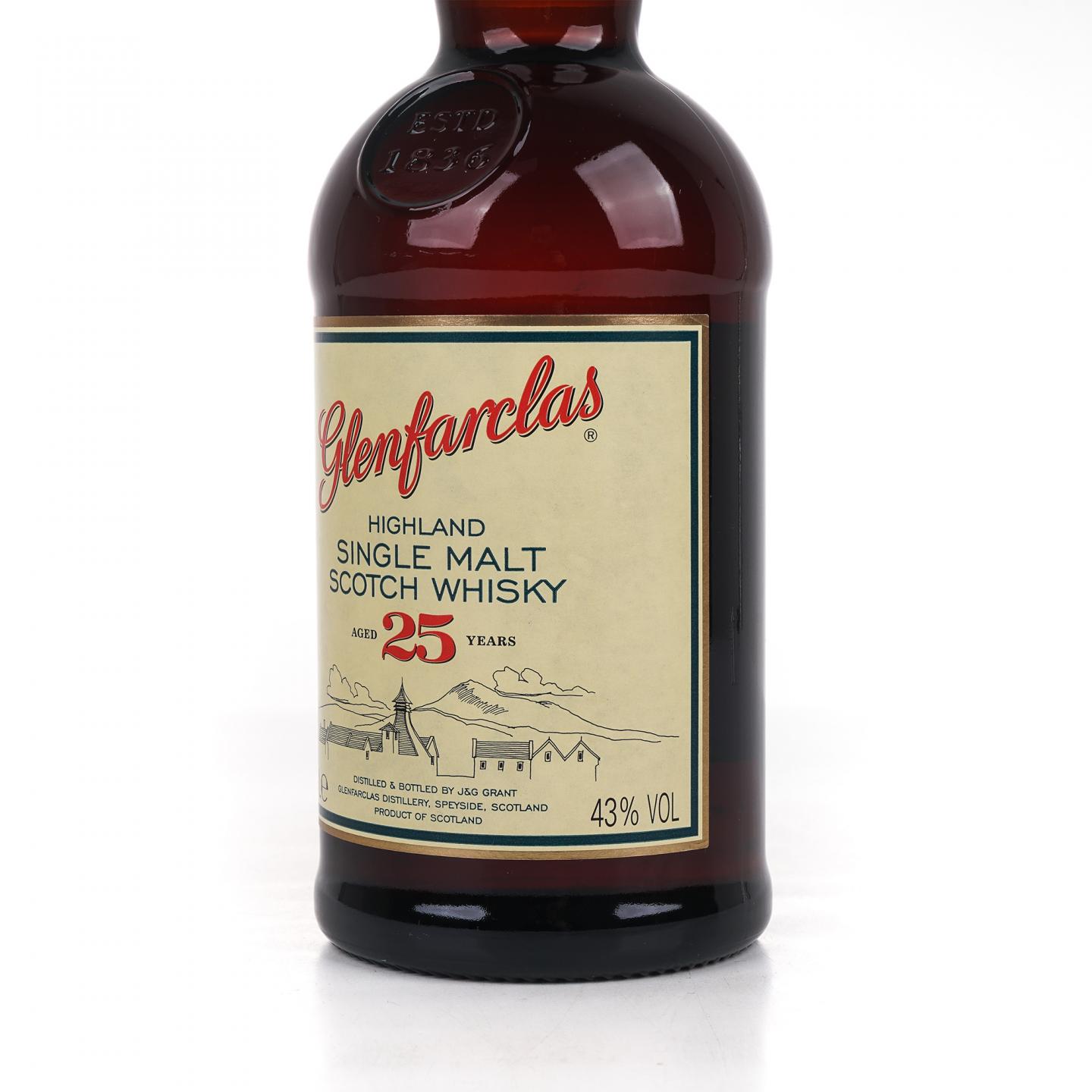 Glenfarclas 格兰花格 25年 单一麦芽 圆筒 43%Vol.