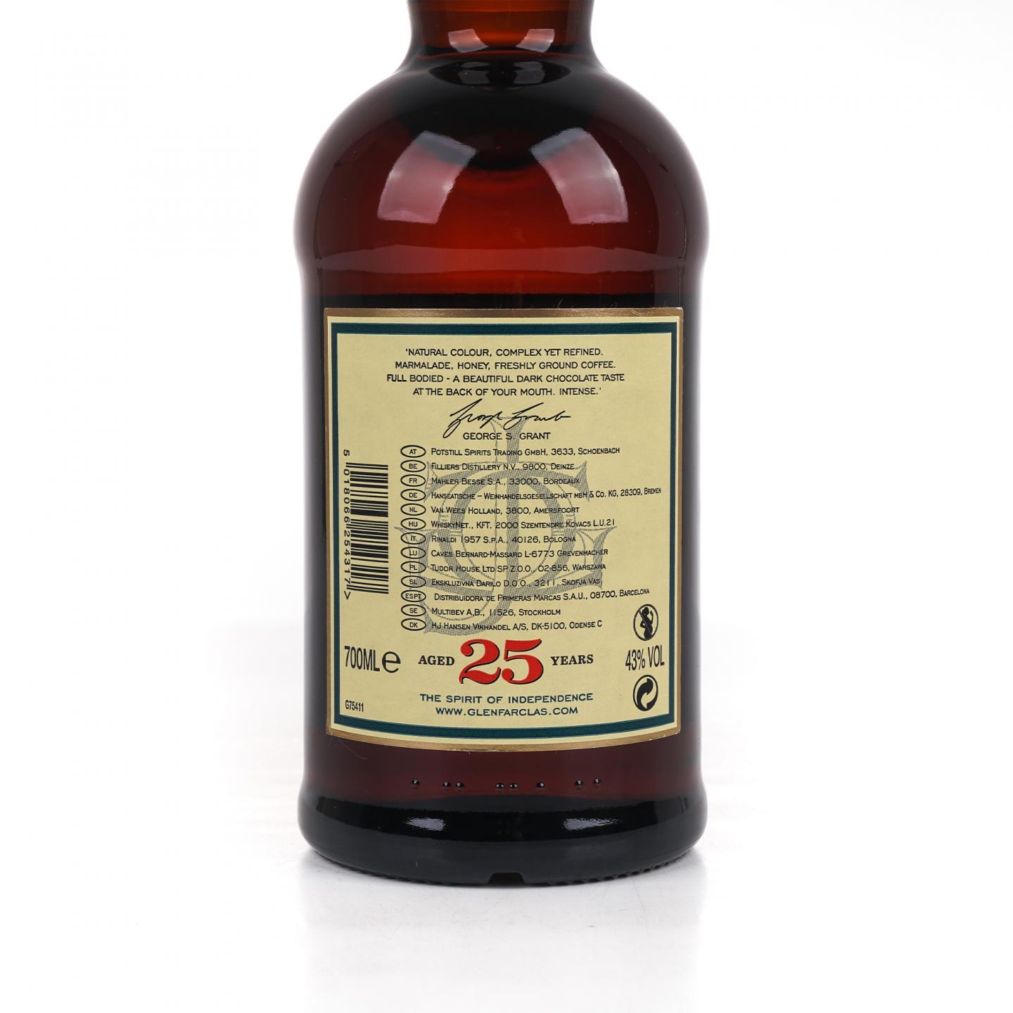 Glenfarclas 格兰花格 25年 单一麦芽 圆筒礼盒