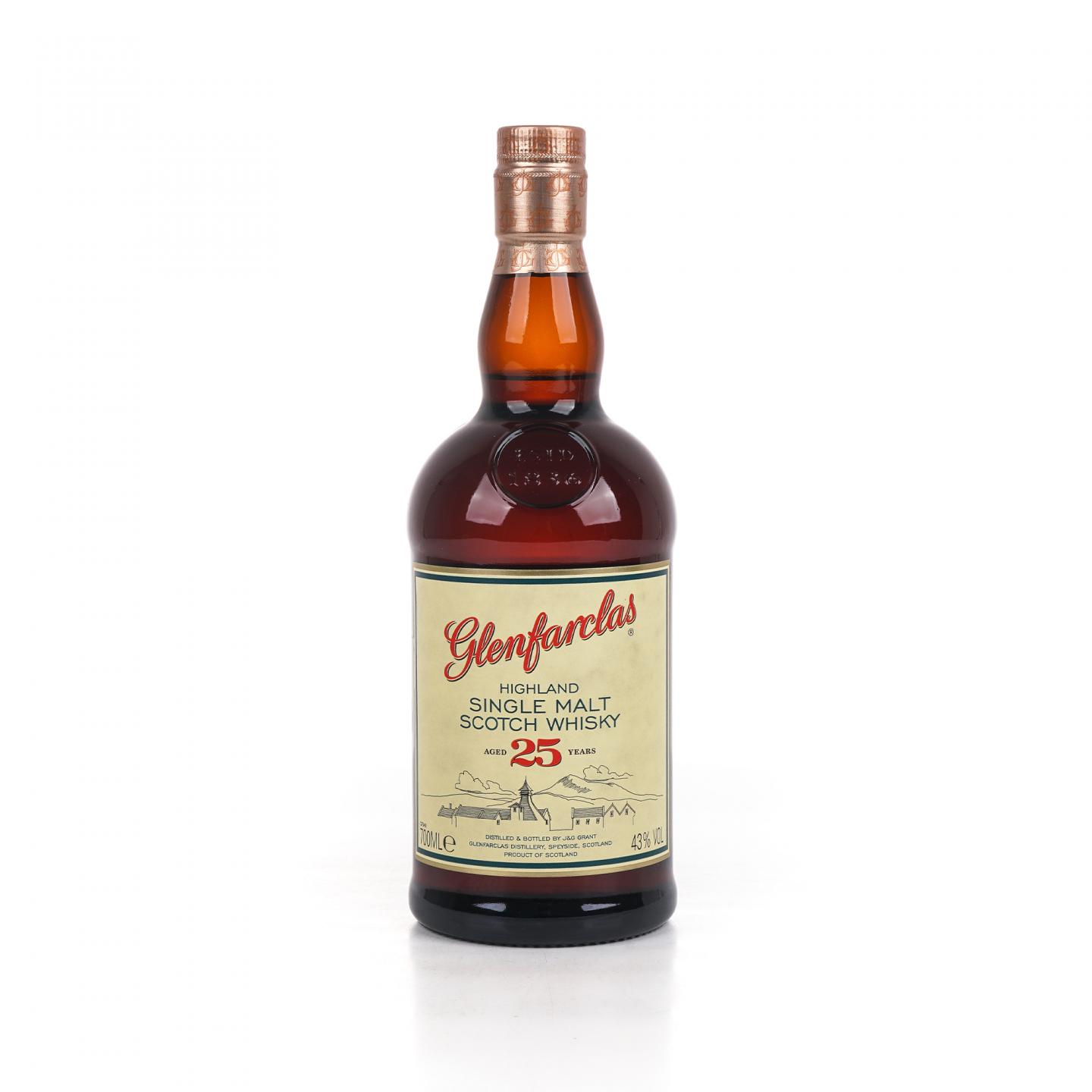 Glenfarclas 格兰花格 25年 单一麦芽 圆筒礼盒 43%