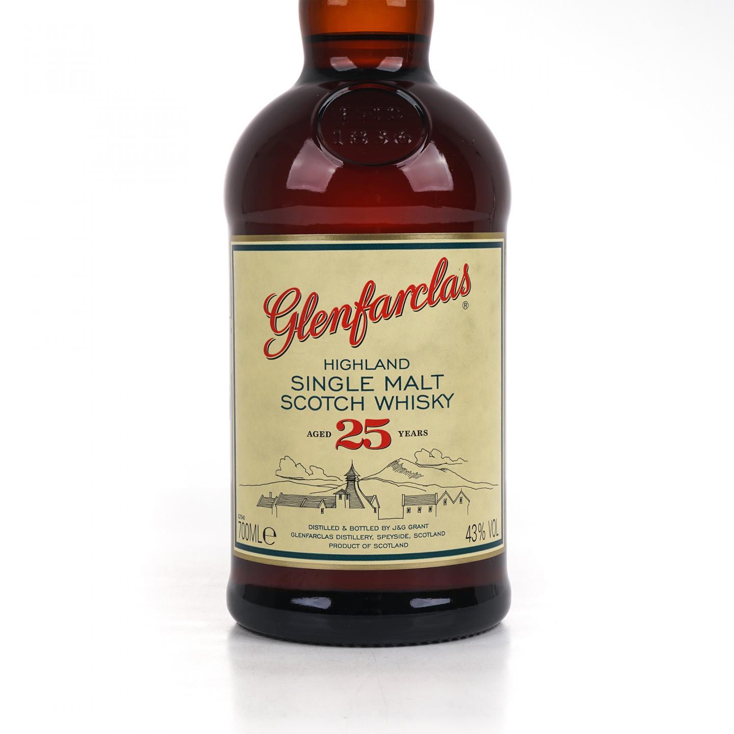 Glenfarclas 格兰花格 25年 单一麦芽 圆筒礼盒 43%