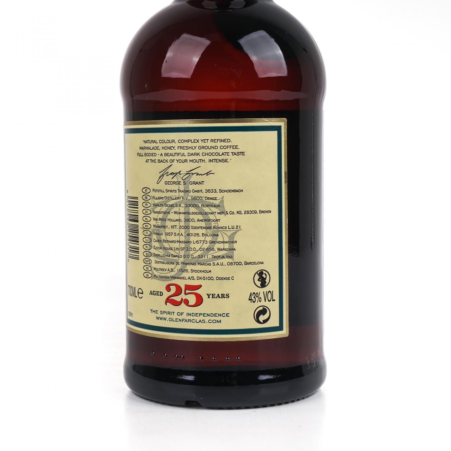 Glenfarclas 格兰花格 25年 单一麦芽 圆筒礼盒 43%