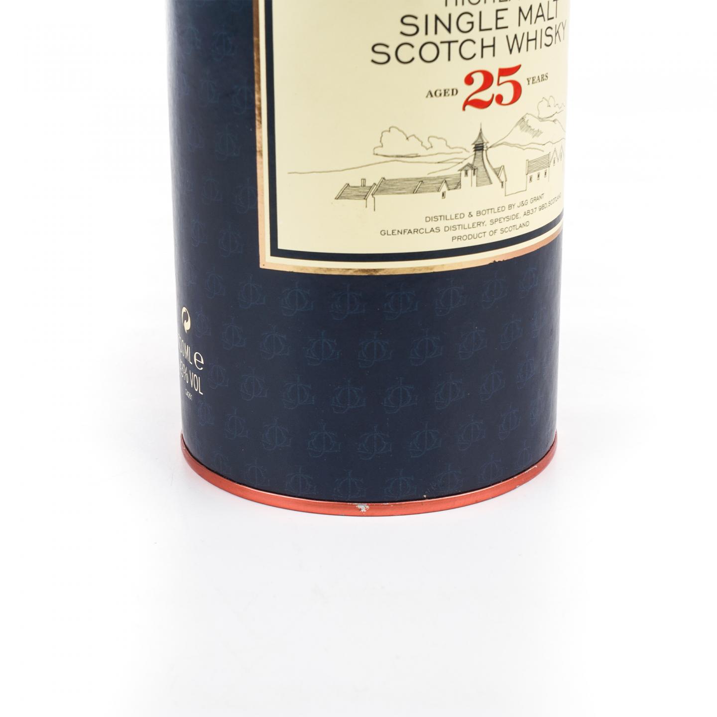 Glenfarclas 格兰花格 25年 单一麦芽 圆筒礼盒 43%