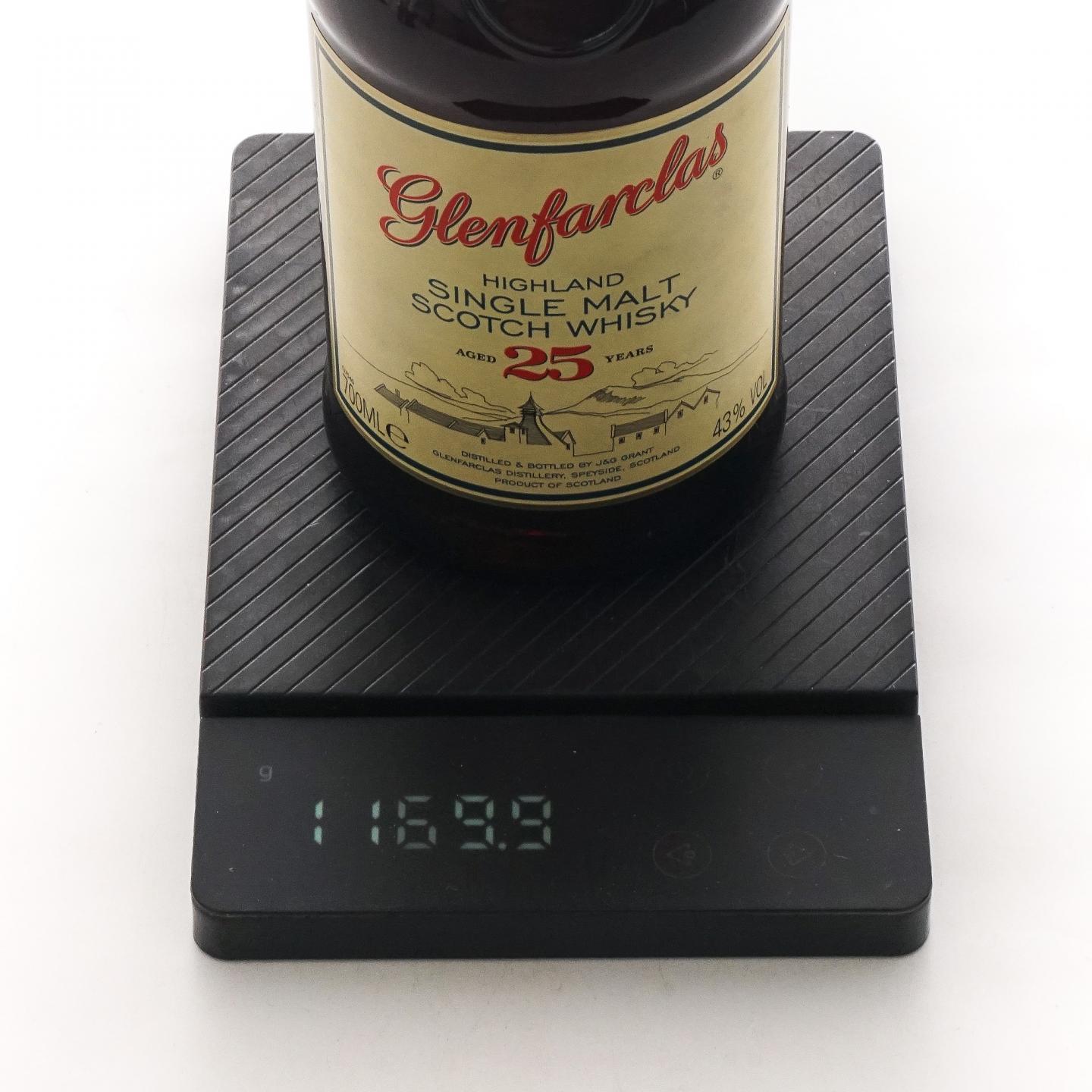 Glenfarclas 格兰花格 25年 单一麦芽 圆筒礼盒 43%