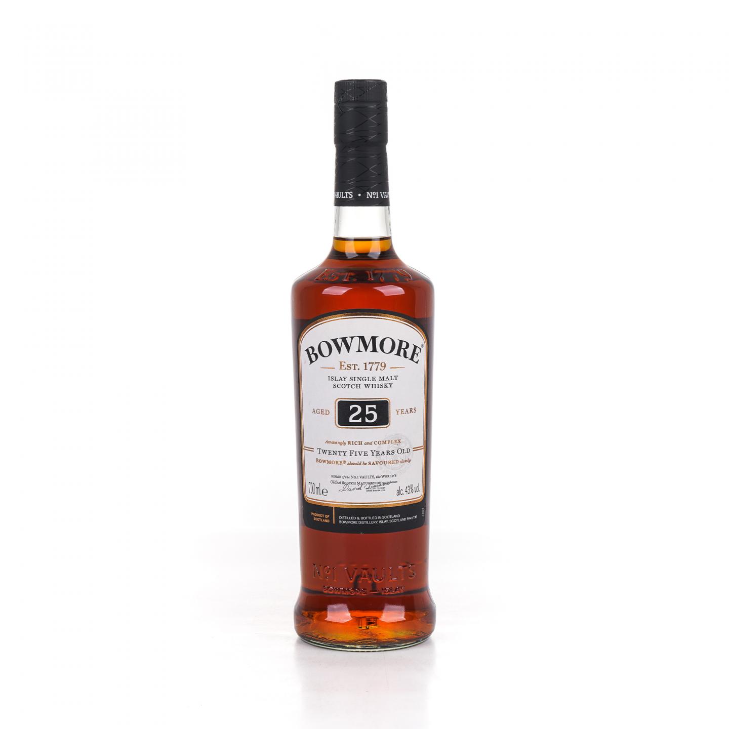 Bowmore 波摩 25年 单一麦芽 礼盒 43%Vol. 700ml