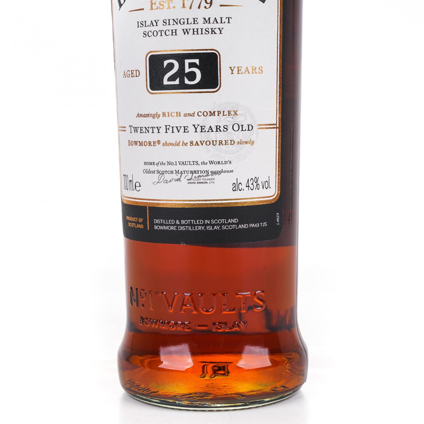 Bowmore 波摩 25年 单一麦芽 礼盒 43%Vol. 700ml