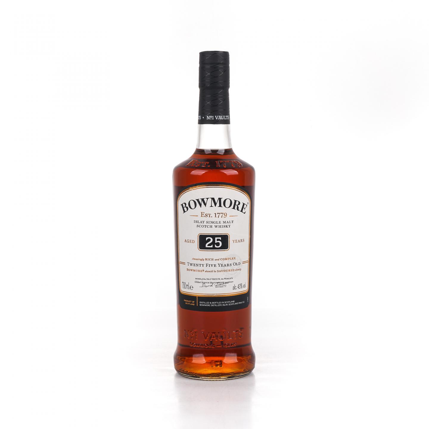 Bowmore 波摩 25年 单一麦芽 礼盒 700ml 43%Vol.