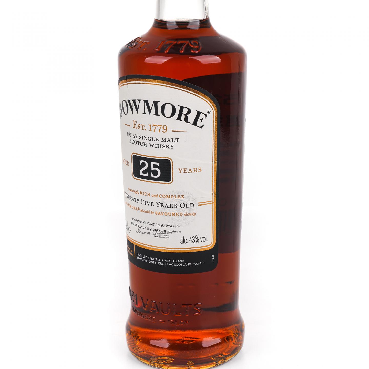 Bowmore 波摩 25年 单一麦芽 礼盒 700ml 43%Vol.