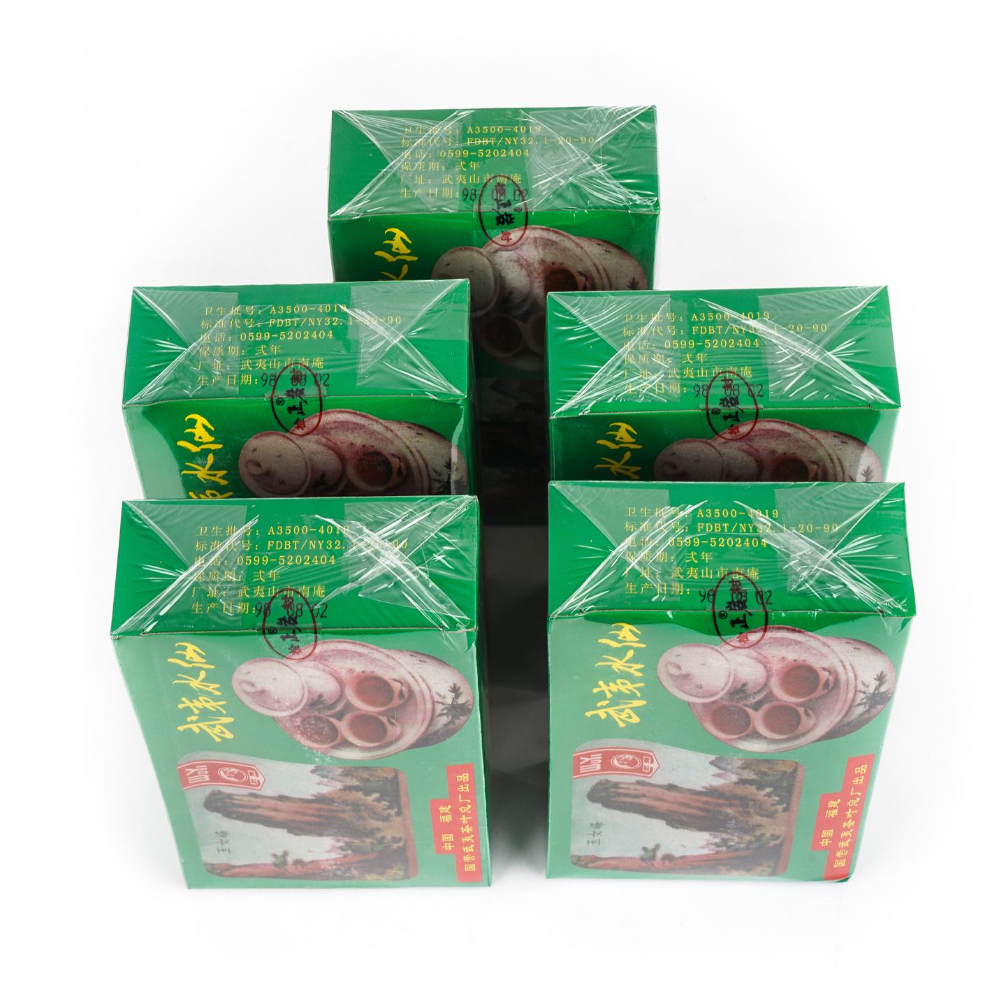 1998年 国营武夷山市茶叶总厂 精制正岩特级水仙 5盒组*100克