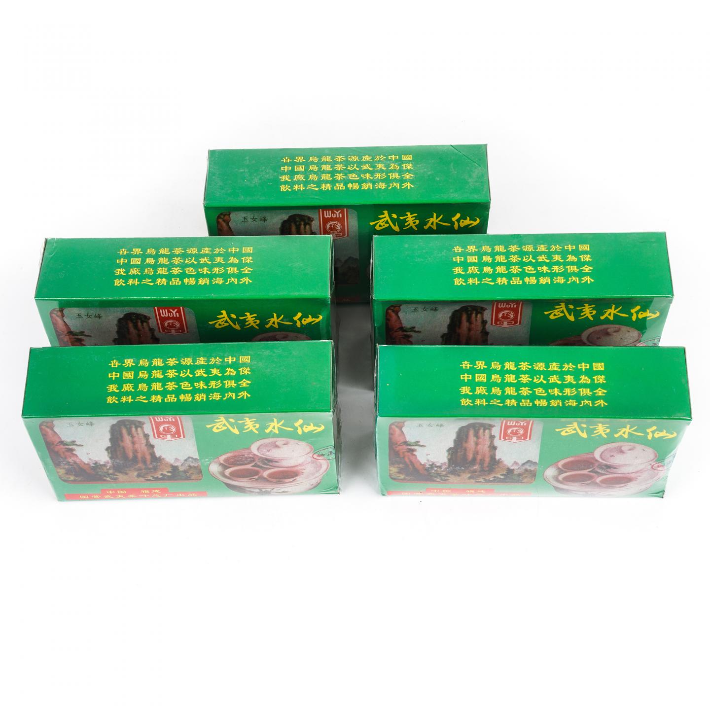 1998年 国营武夷山市茶叶总厂 精制正岩特级水仙 5盒组*100克